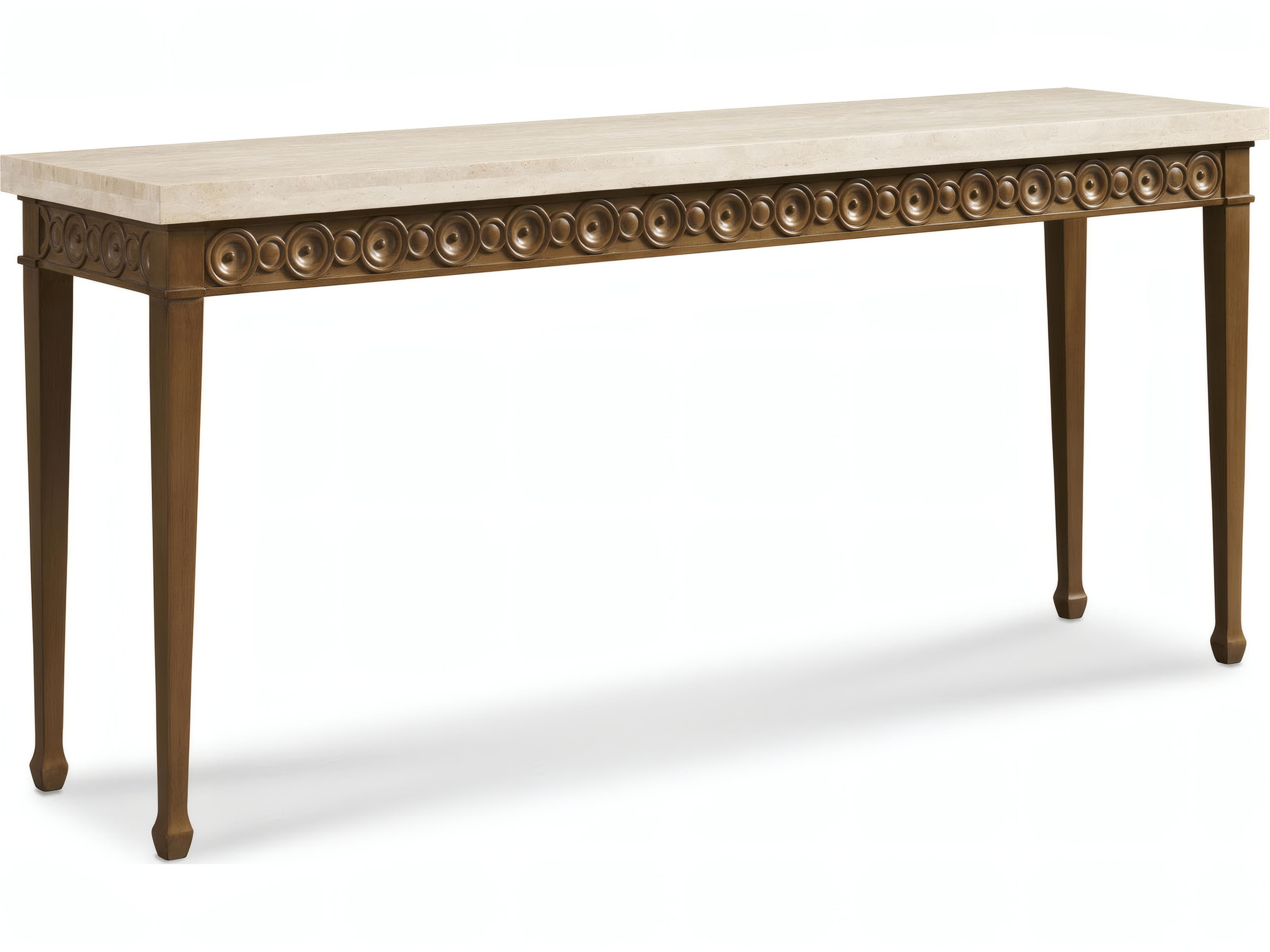 Mr. & Mrs. Howard Naomi Rectangular Wood Console Table
