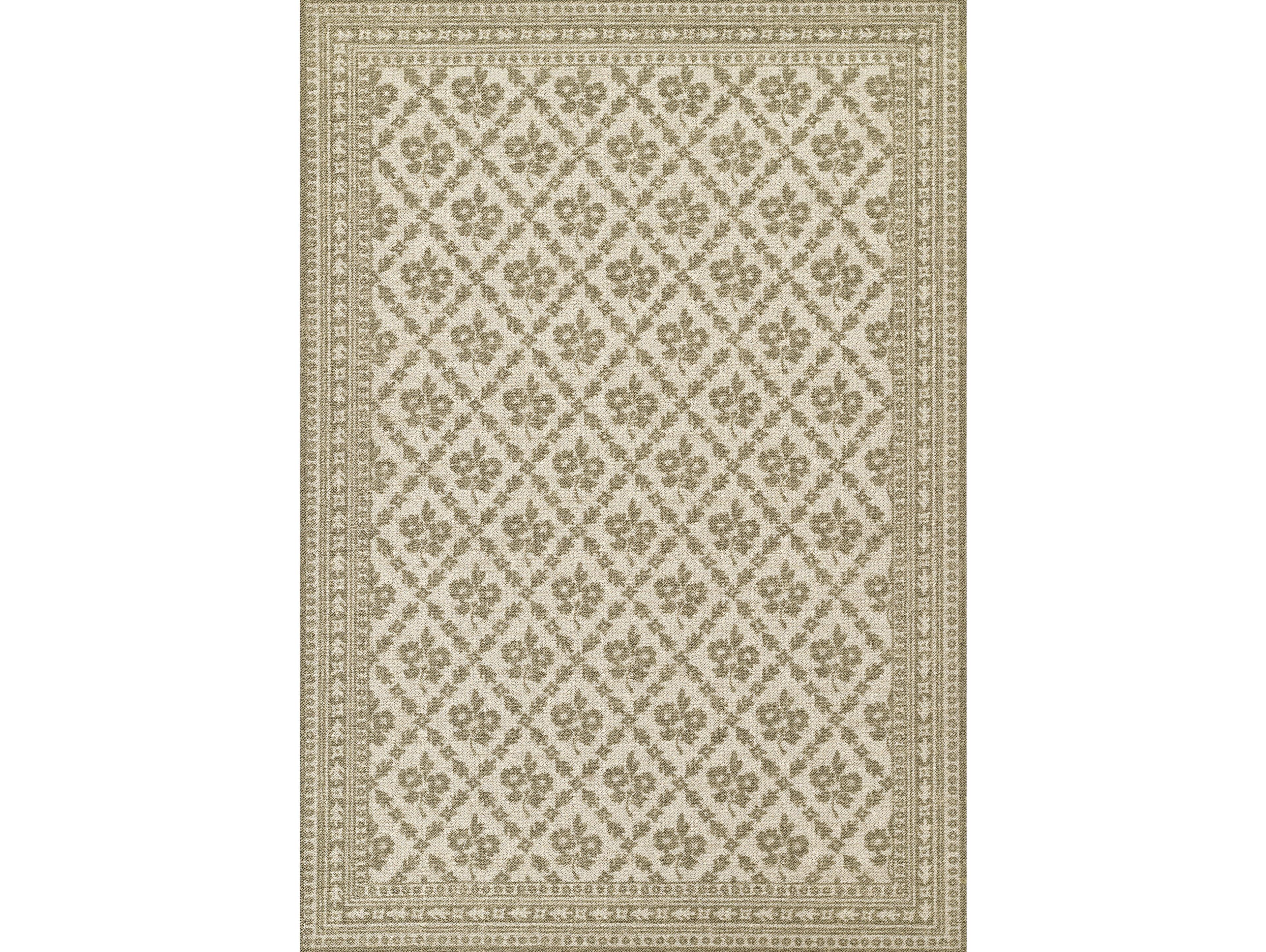 Momeni Bibury Bordered Runner Area Rug