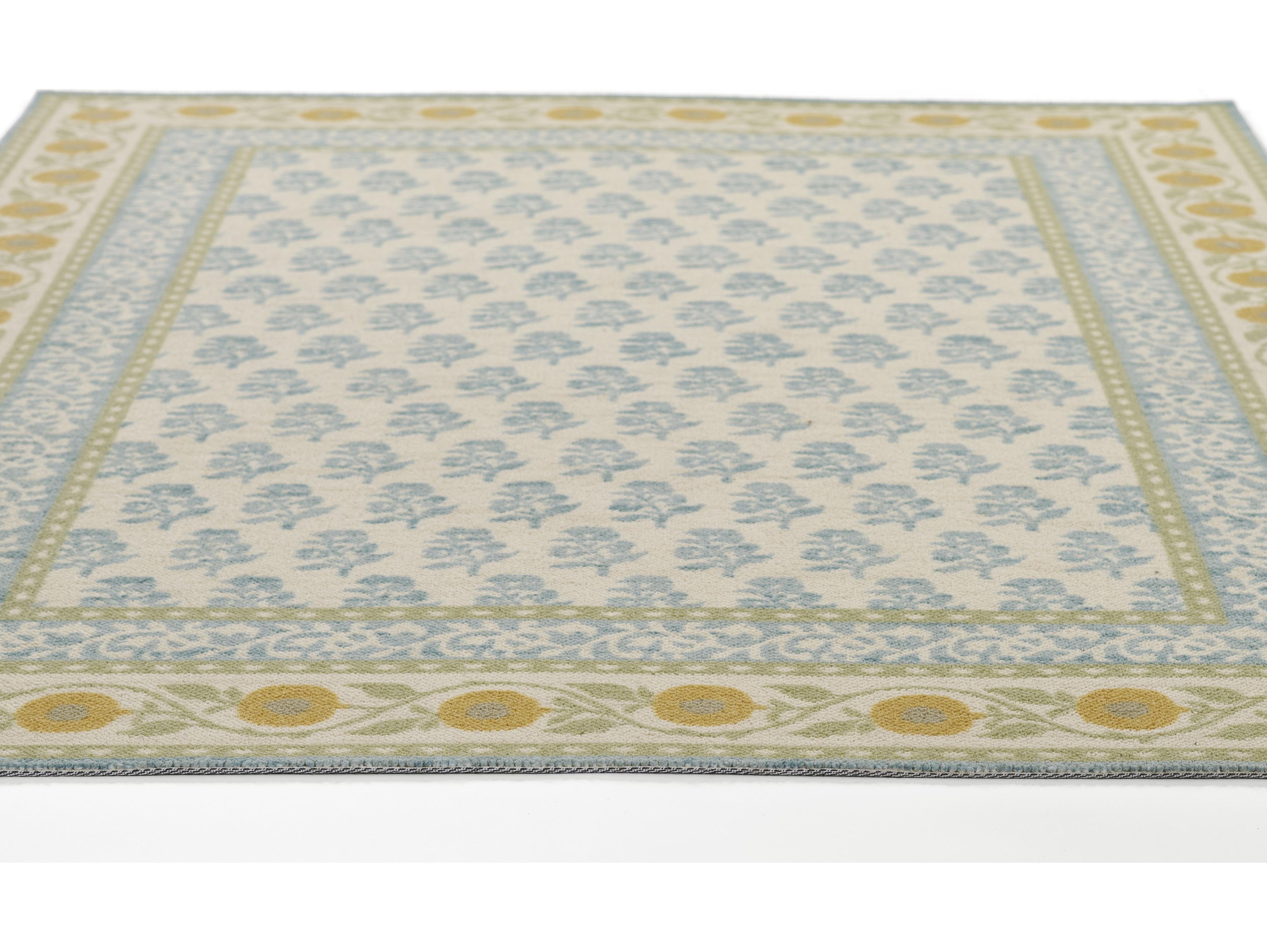 Momeni Bibury Bordered Runner Area Rug