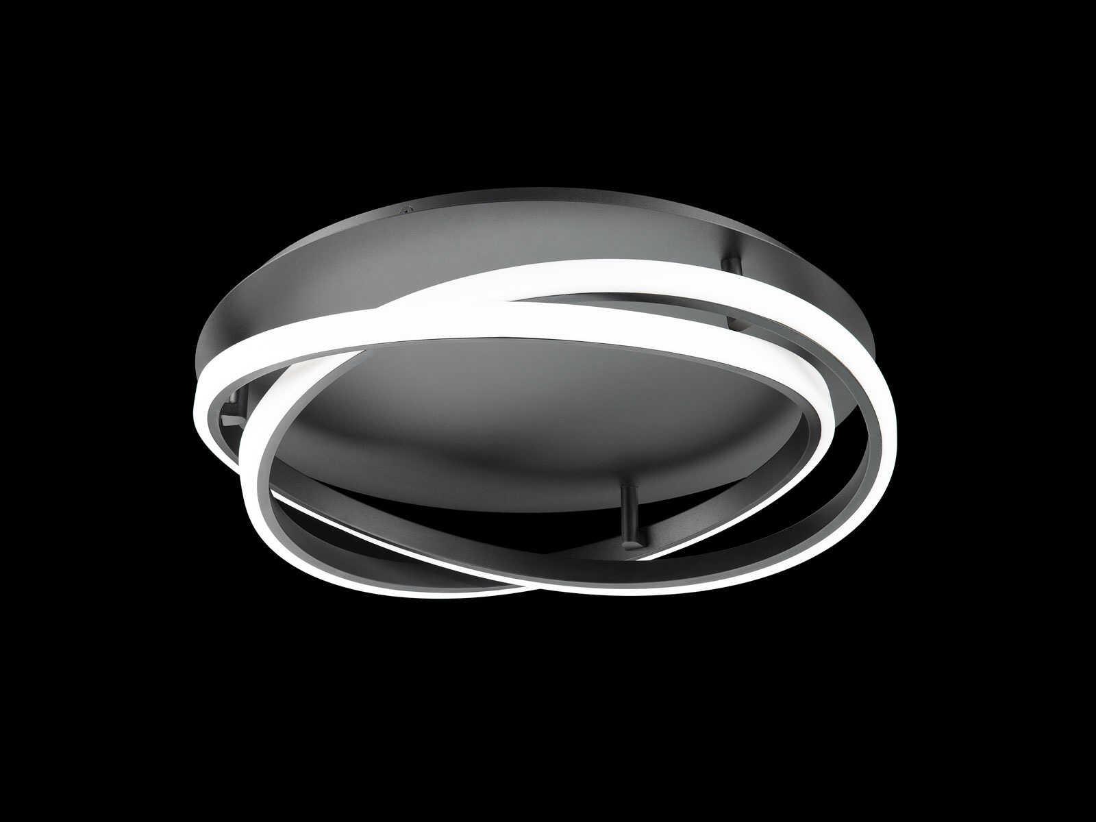 Modern Forms Veloce 1-Light Black LED Flush Mount