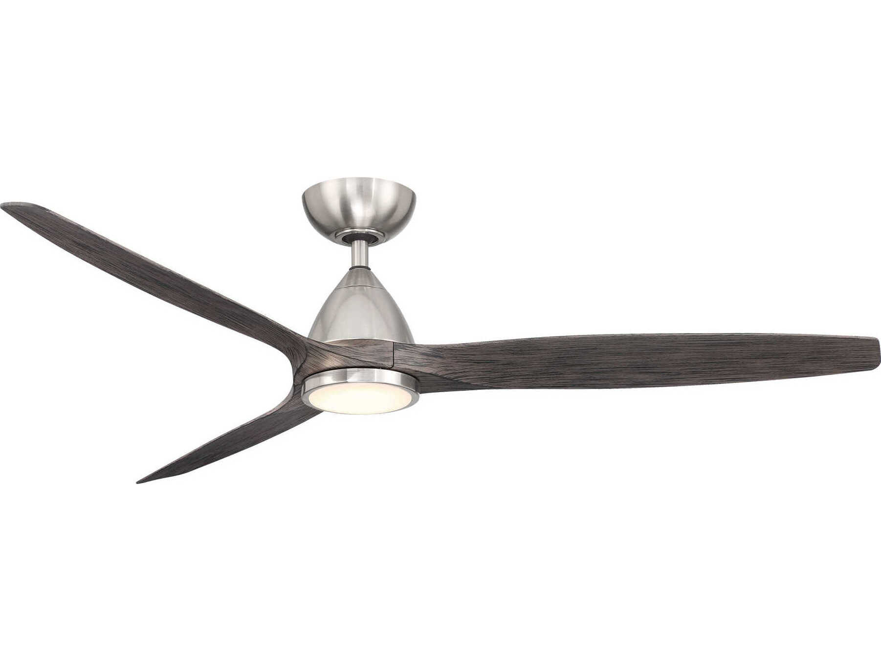 Modern Forms Skylark Brushed Nickel / Ebony 62" Ceiling Fan