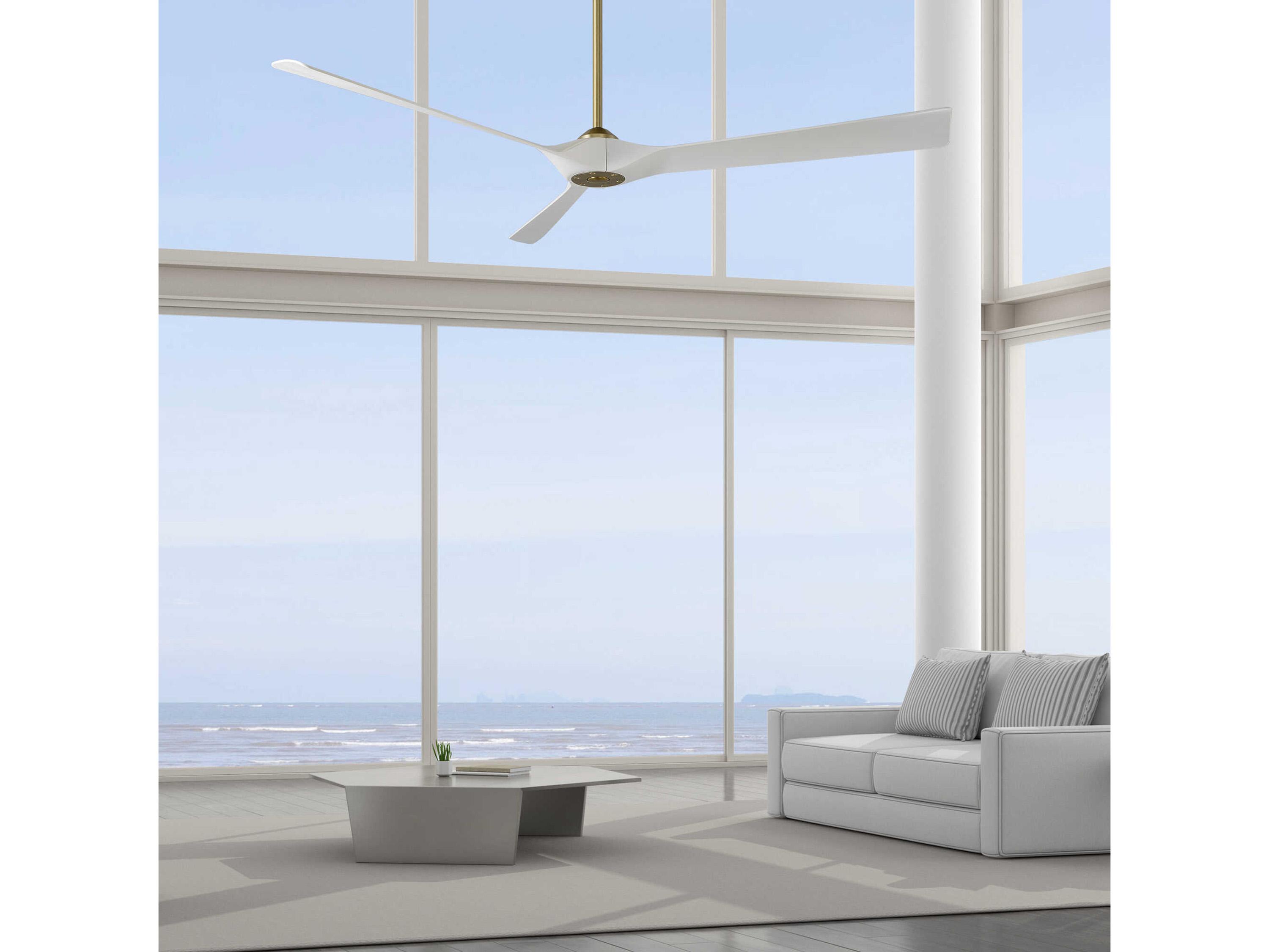 Modern Forms Torque Soft Brass 70" Ceiling Fan