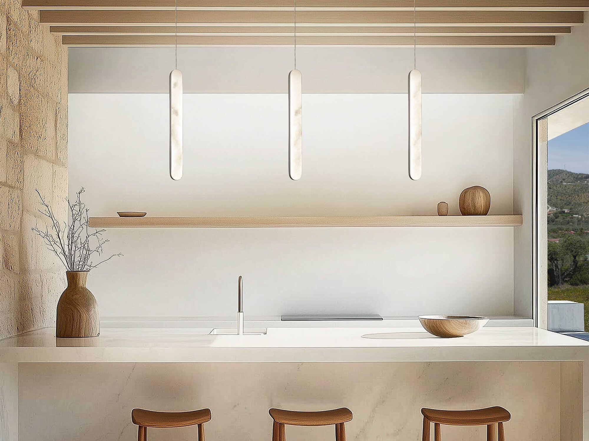 Modern Forms Cadiz 1-Light Antique Nickel Linear Mini Pendant