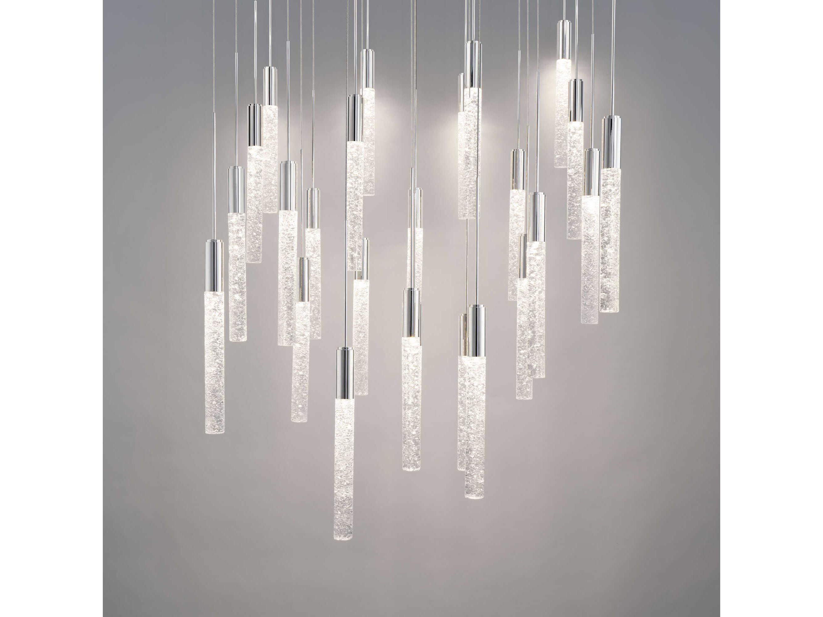 Modern Forms Magic 25-Light Polished Nickel Linear Pendant