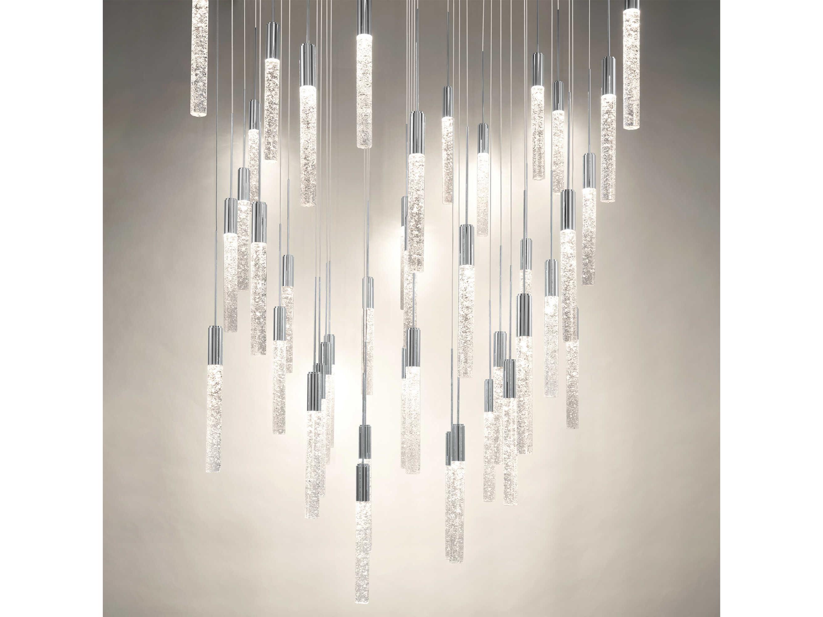 Modern Forms Magic 41-Light Polished Nickel Linear Pendant