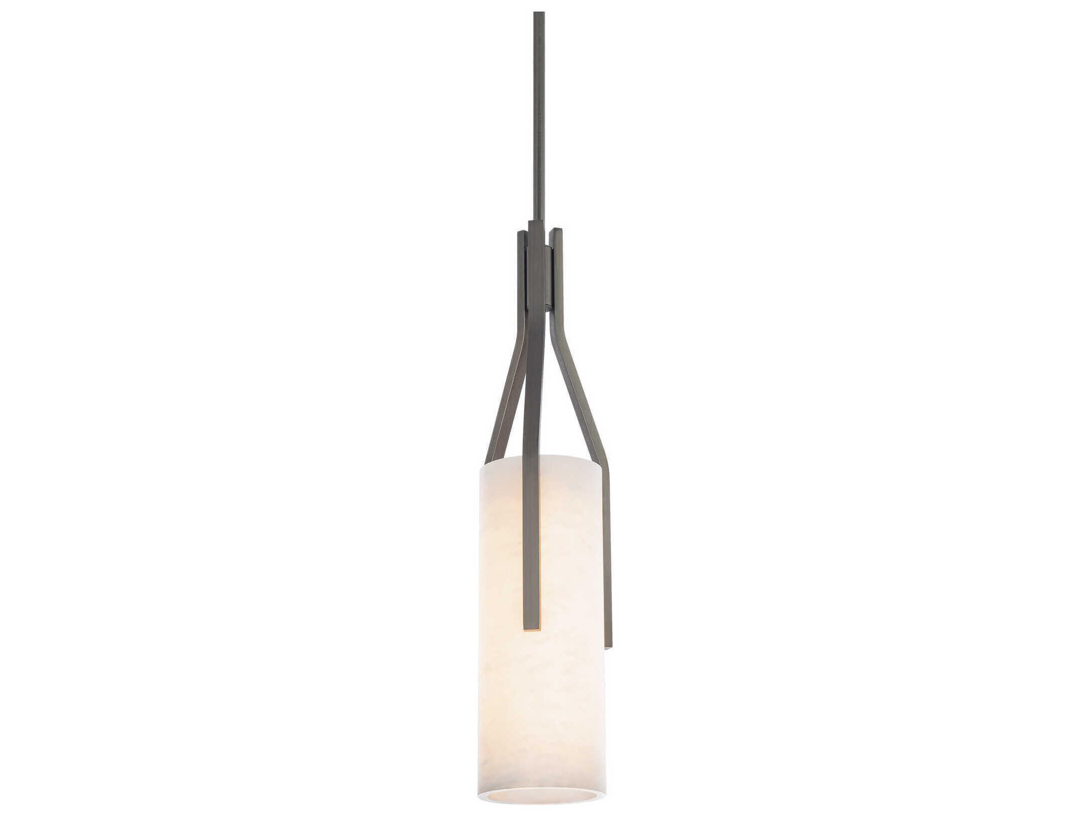 Modern Forms Firenze 1-Light Antique Nickel LED Cylinder Mini Pendant