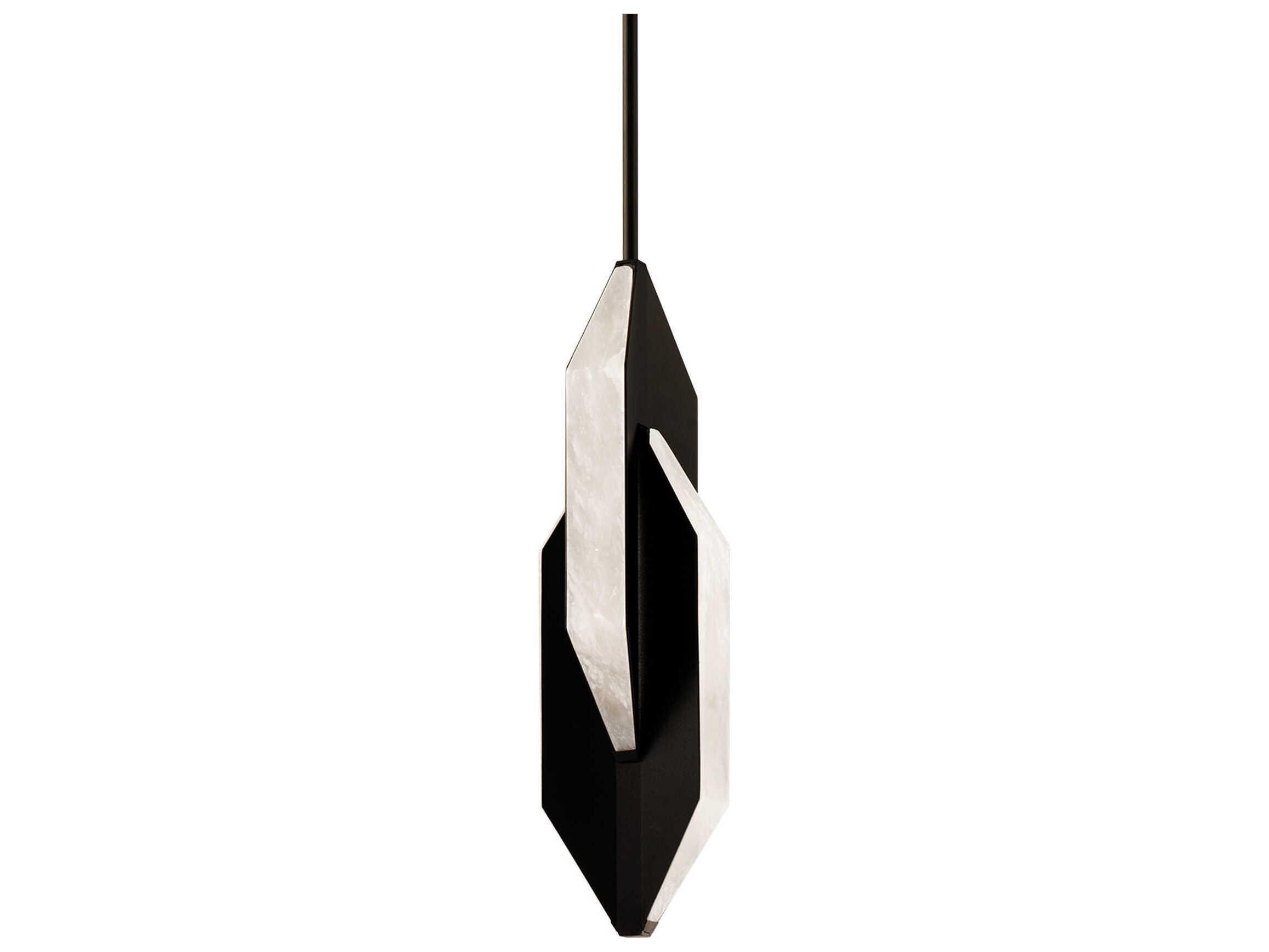 Modern Forms Azure 1-Light Black Mini Pendant