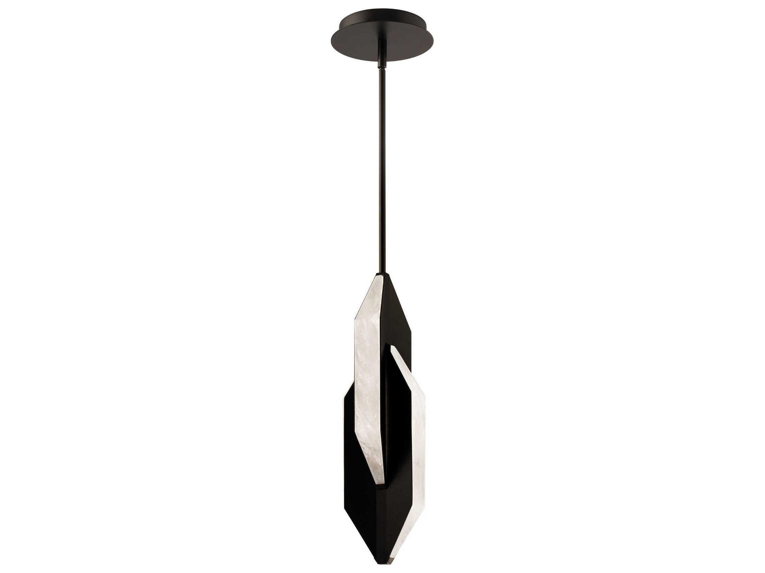 Modern Forms Azure 1-Light Black Mini Pendant