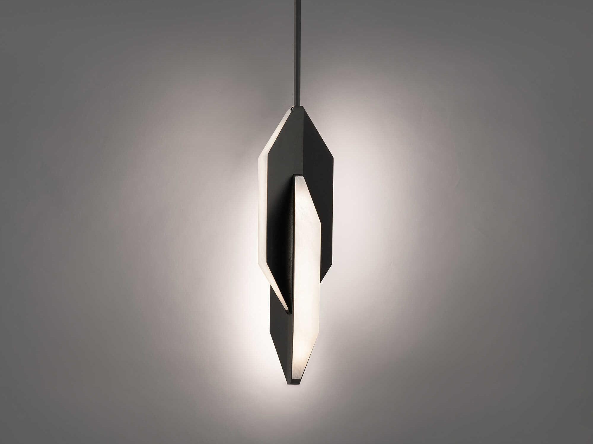 Modern Forms Azure 1-Light Black Mini Pendant