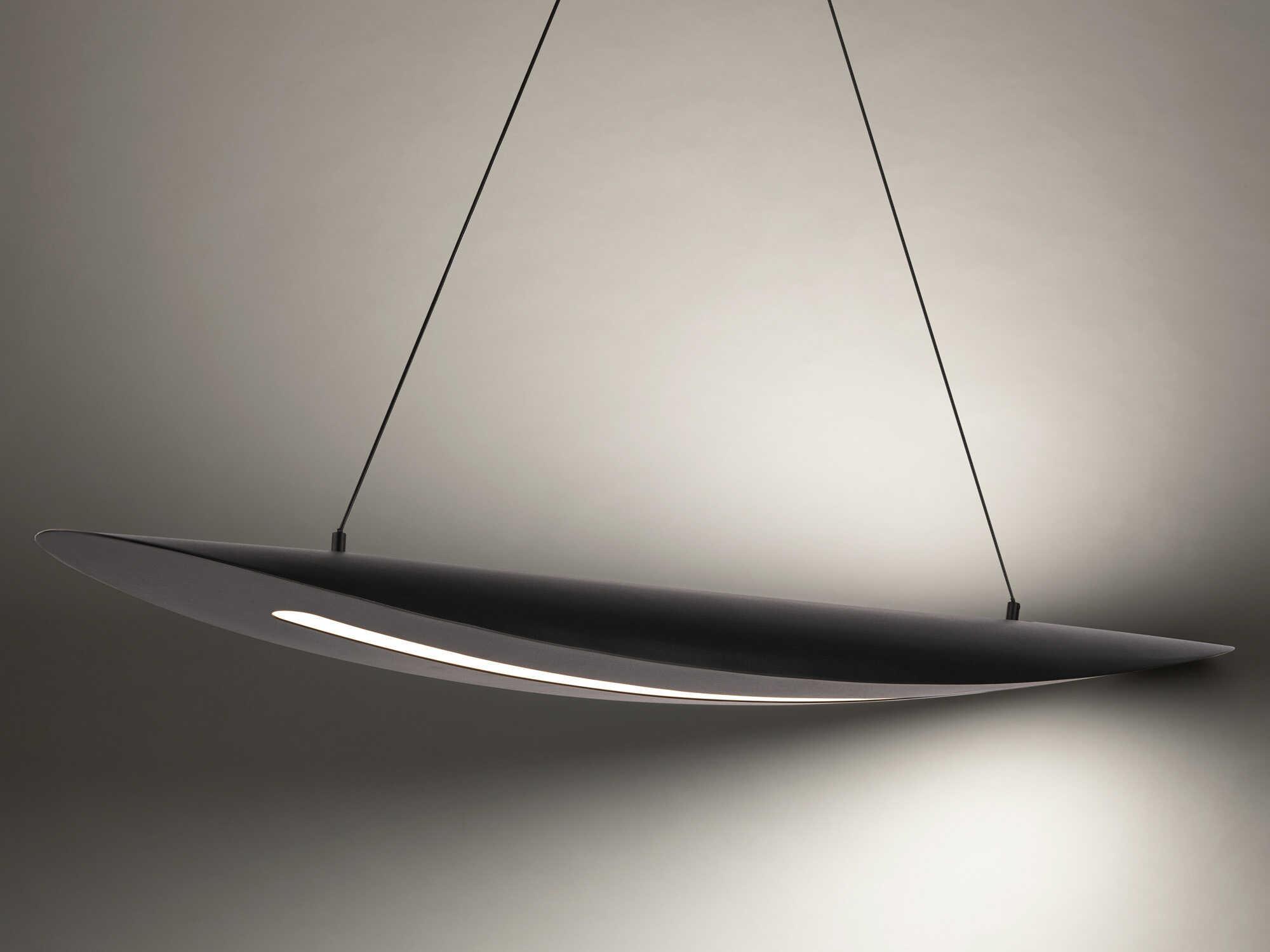 Modern Forms Black Jack 1-Light LED Linear Island Pendant