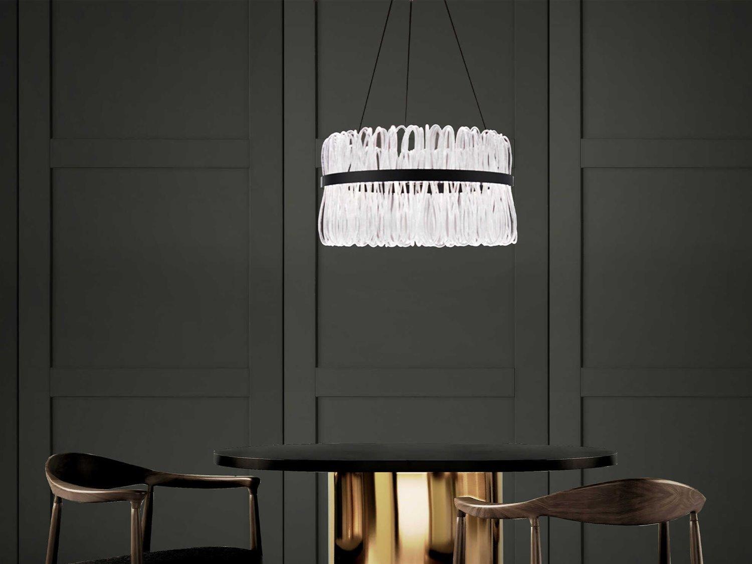 Modern Forms Charlize 1-Light Black LED Pendant