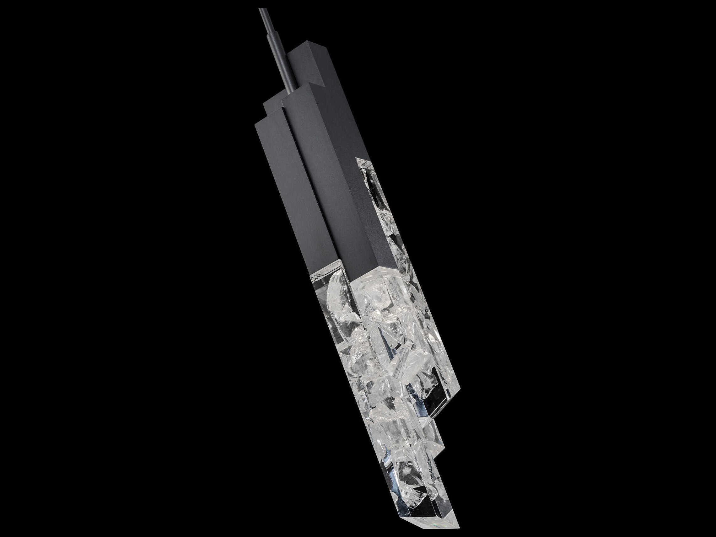 Modern Forms Montage 4-Light Black Mini Pendant