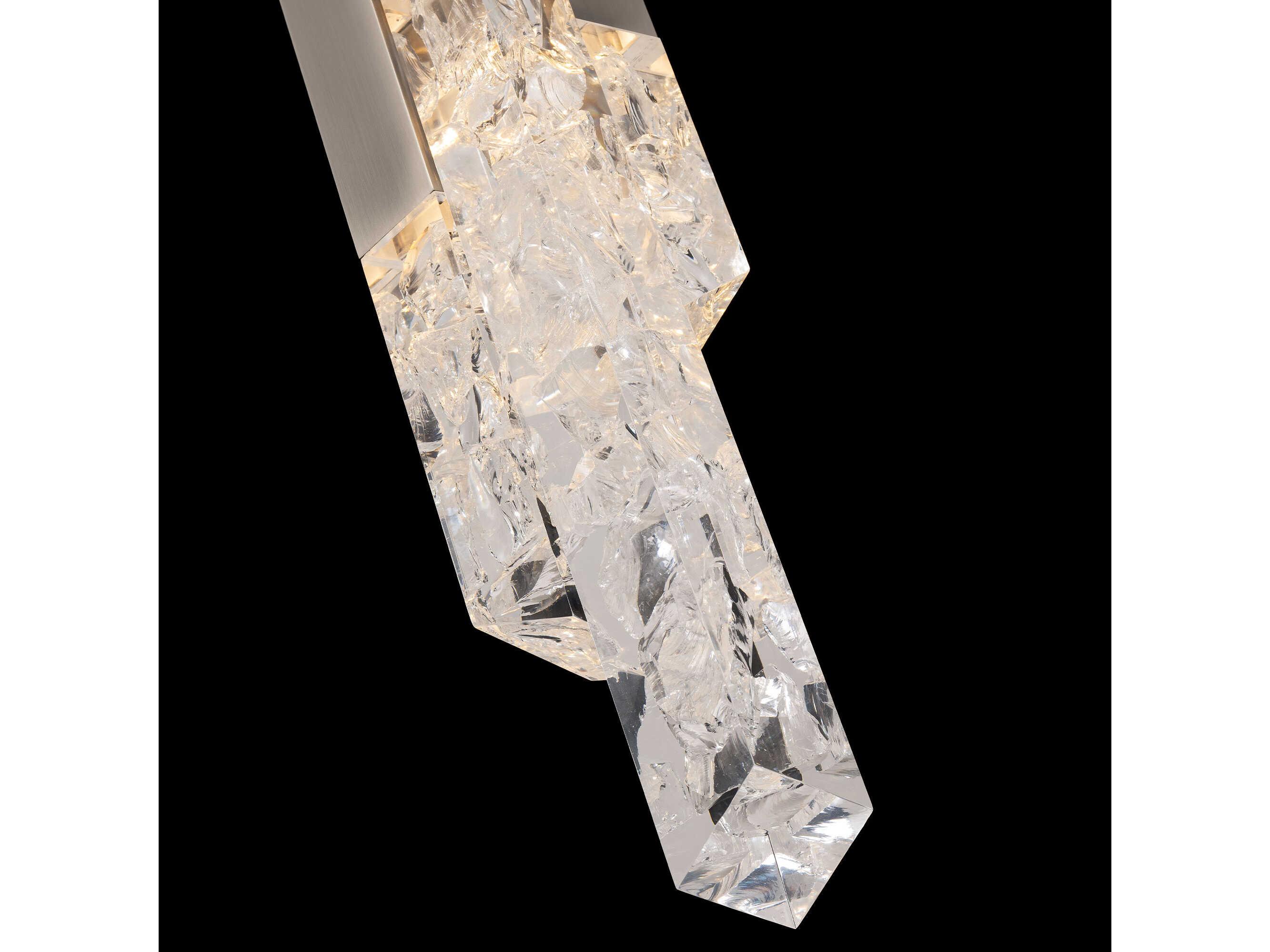 Modern Forms Montage 1-Light Brushed Nickel Geometric Mini Pendant