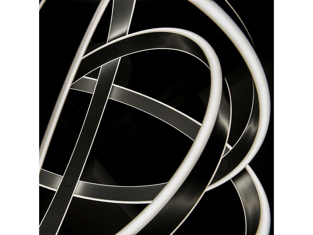 Modern Forms Kinetic 1-Light Black LED Pendant