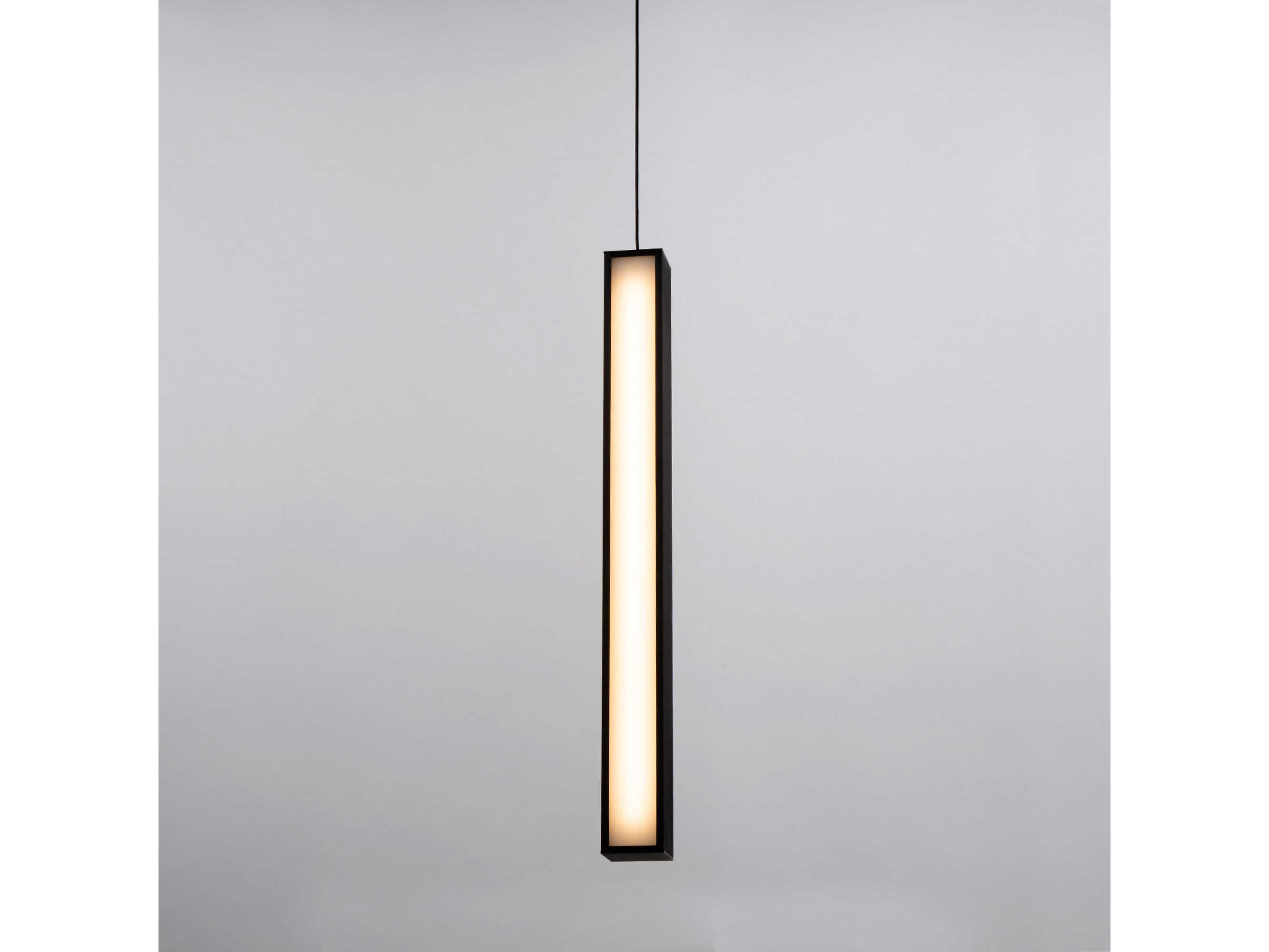 Modern Forms Chaos 1-Light Black LED Geometric Mini Pendant