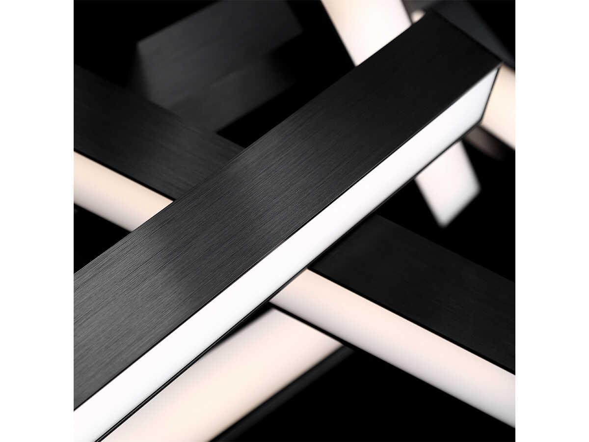 Modern Forms Chaos 12-Light Black LED Pendant