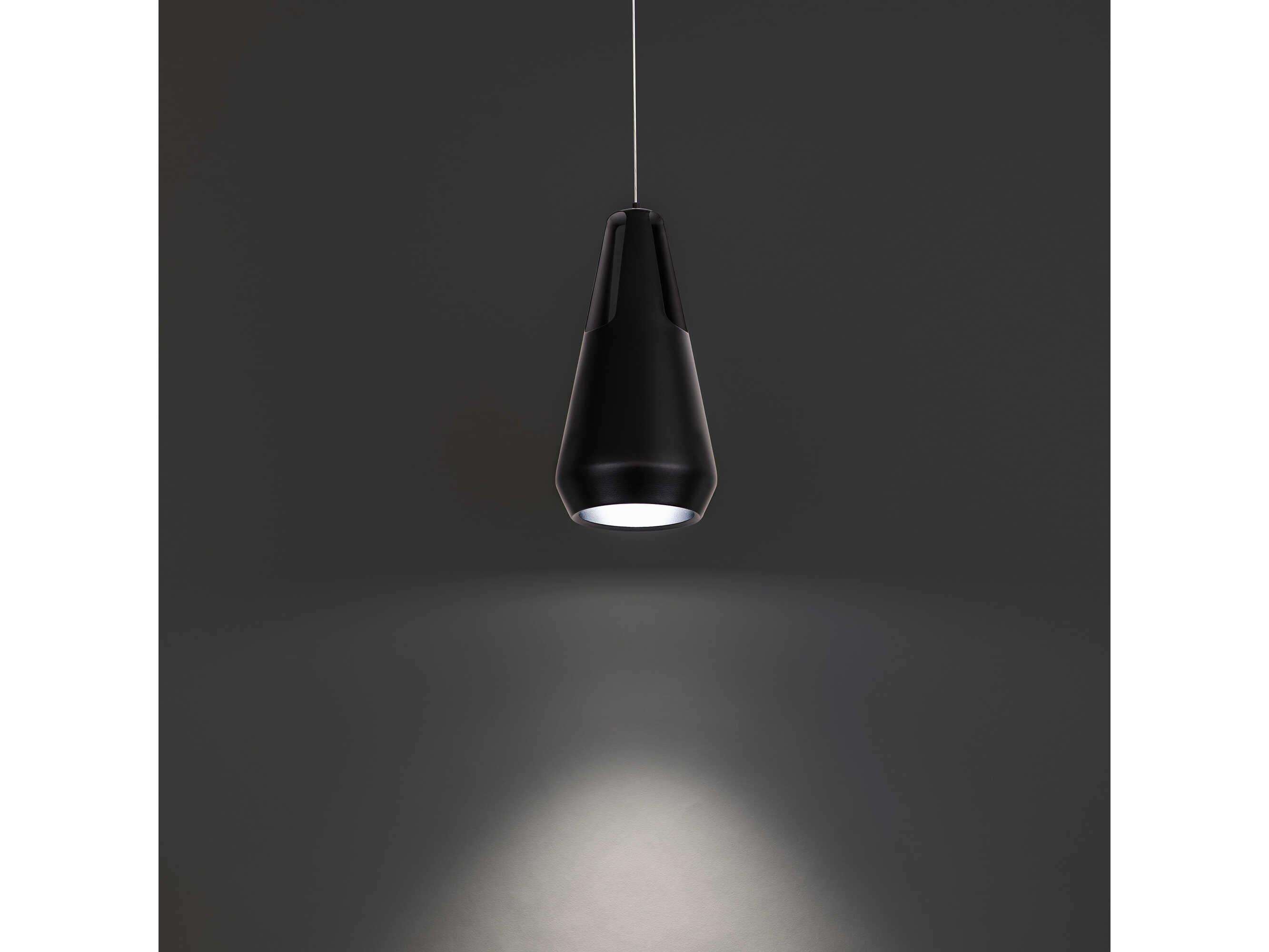 Modern Forms Ingot 1-Light Black LED Mini Pendant