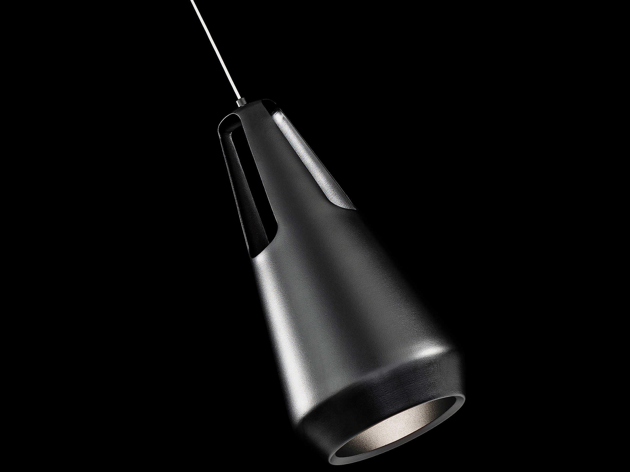 Modern Forms Ingot 1-Light Black LED Mini Pendant