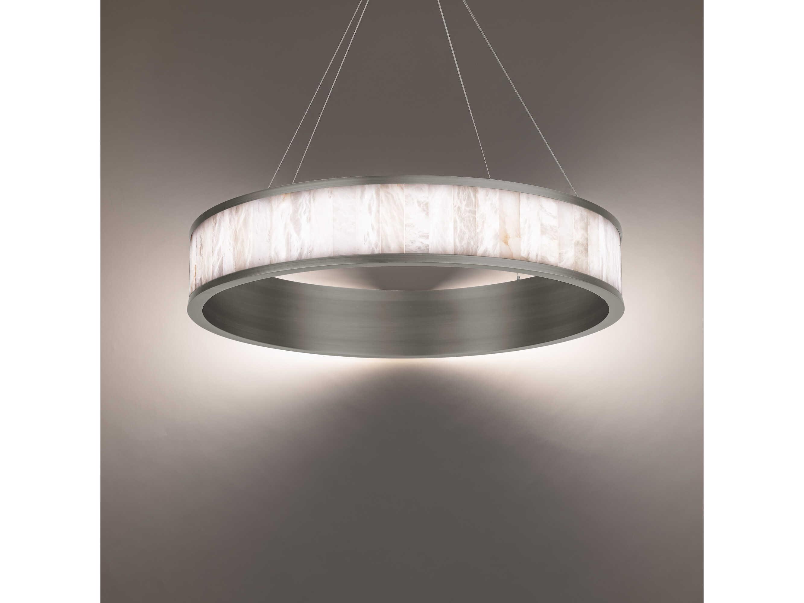 Modern Forms Coliseo 1-Light Antique Nickel LED Round Pendant