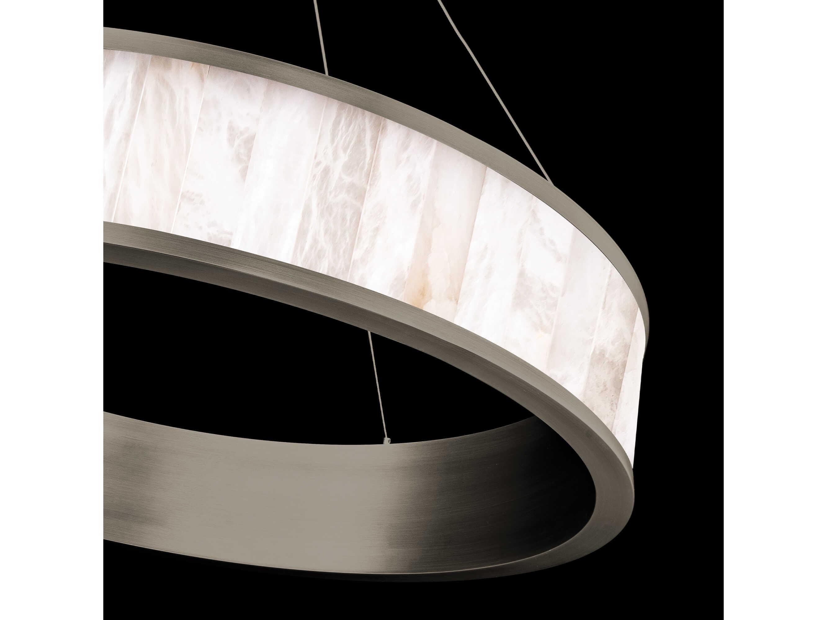 Modern Forms Coliseo 1-Light Antique Nickel LED Round Pendant