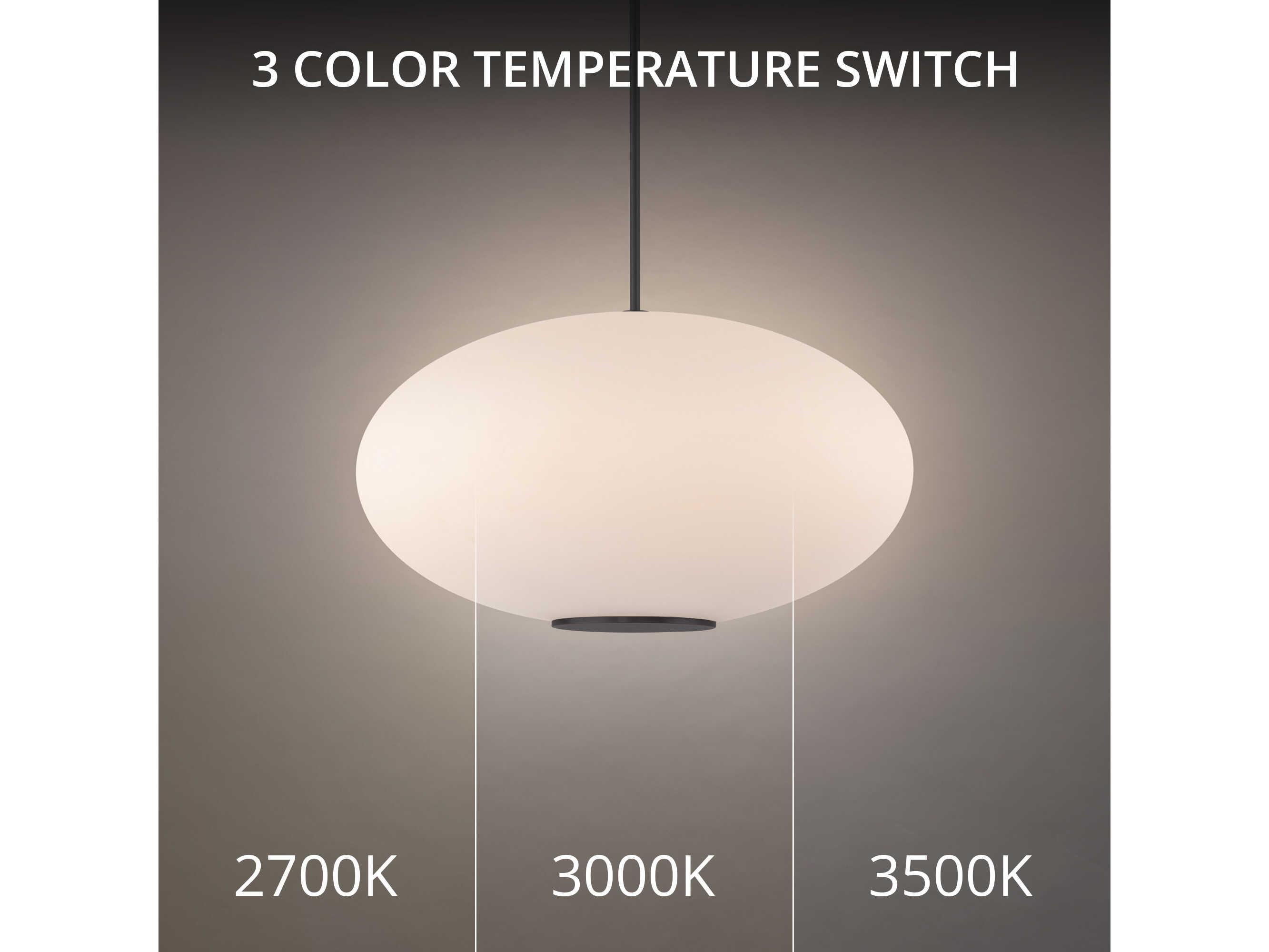 Modern Forms Illusion 1-Light Black Glass LED Globe Pendant