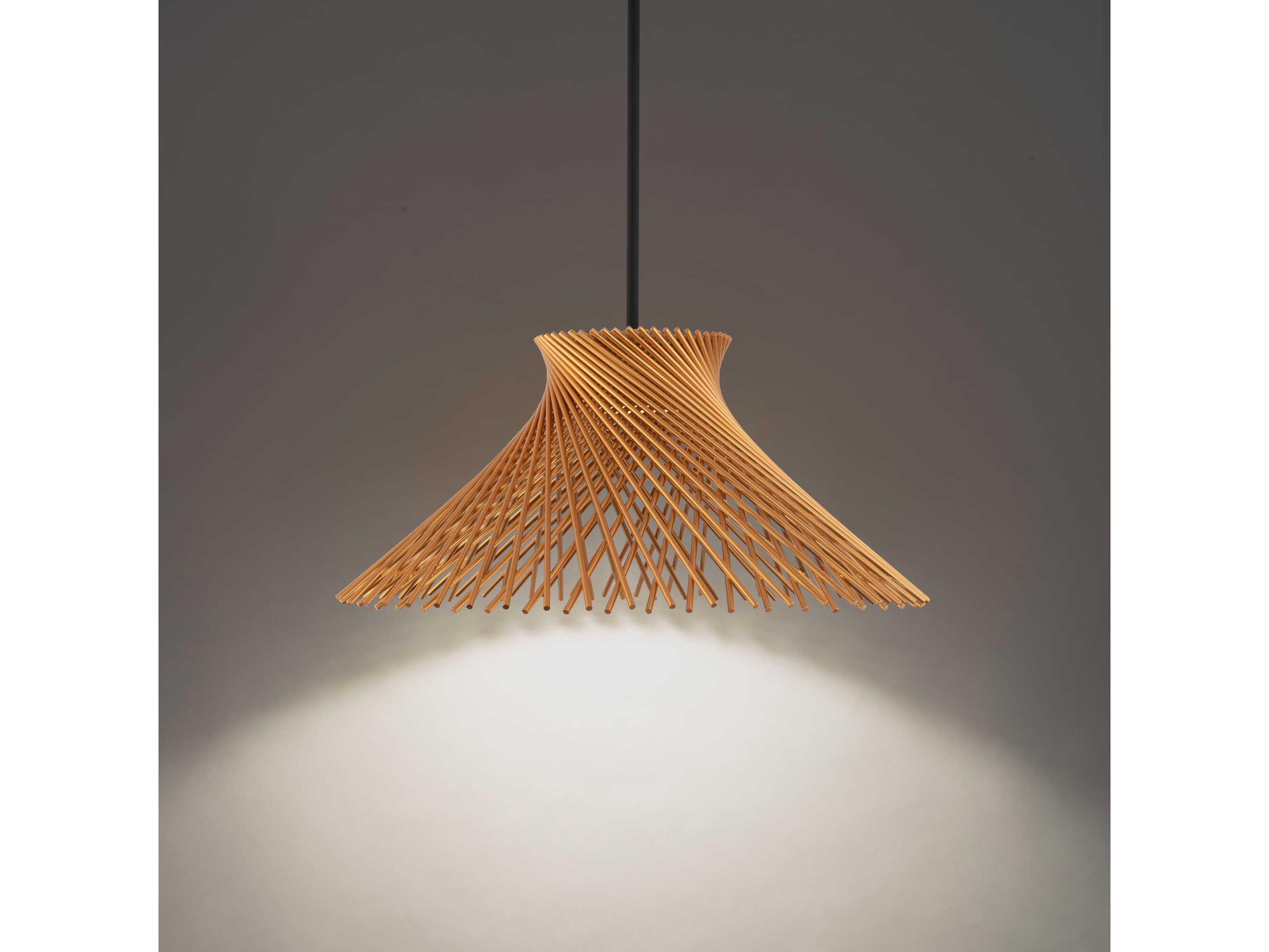Modern Forms Zenya 1-Light Gold LED Pendant