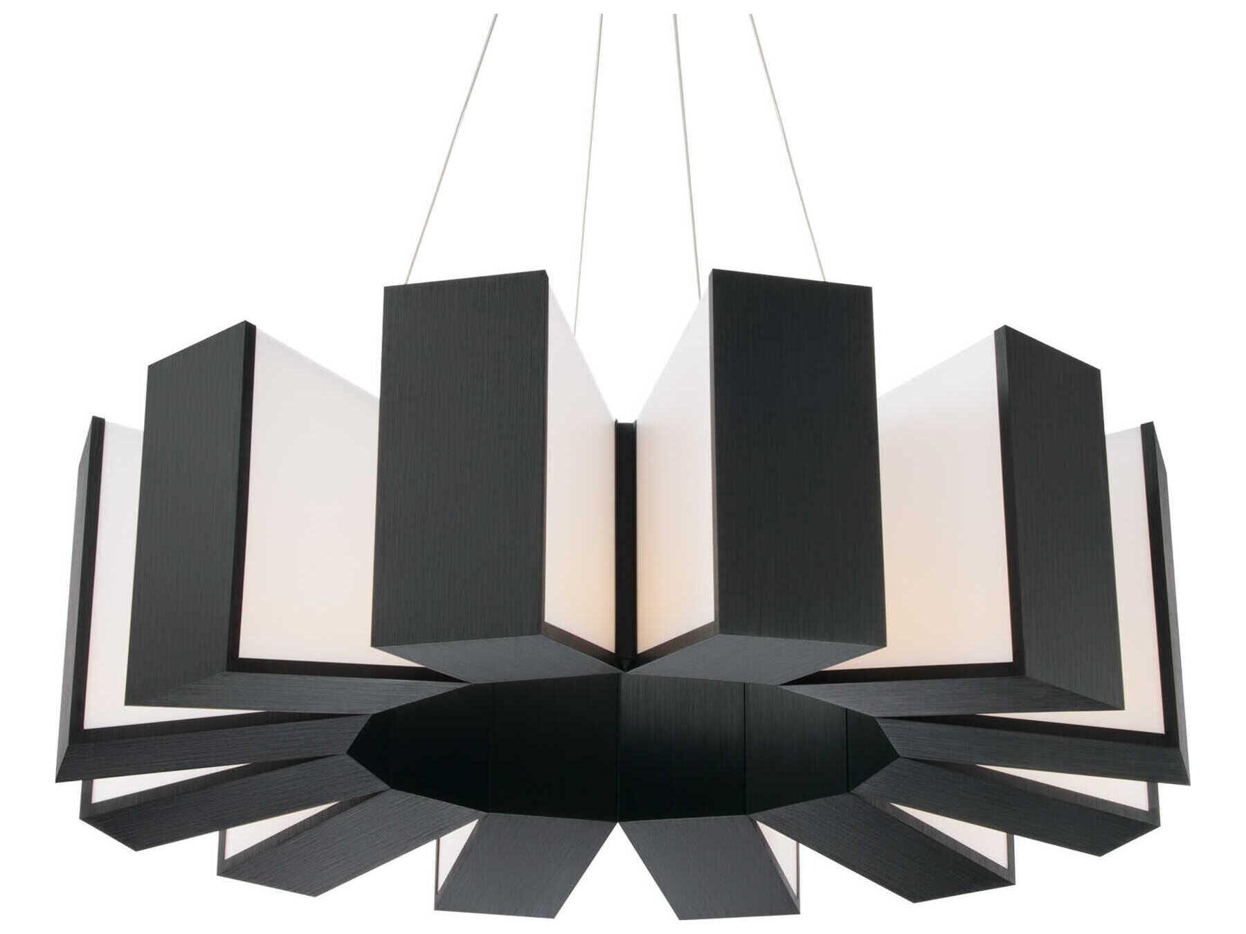 Modern Forms Chronos 12-Light Black LED Pendant