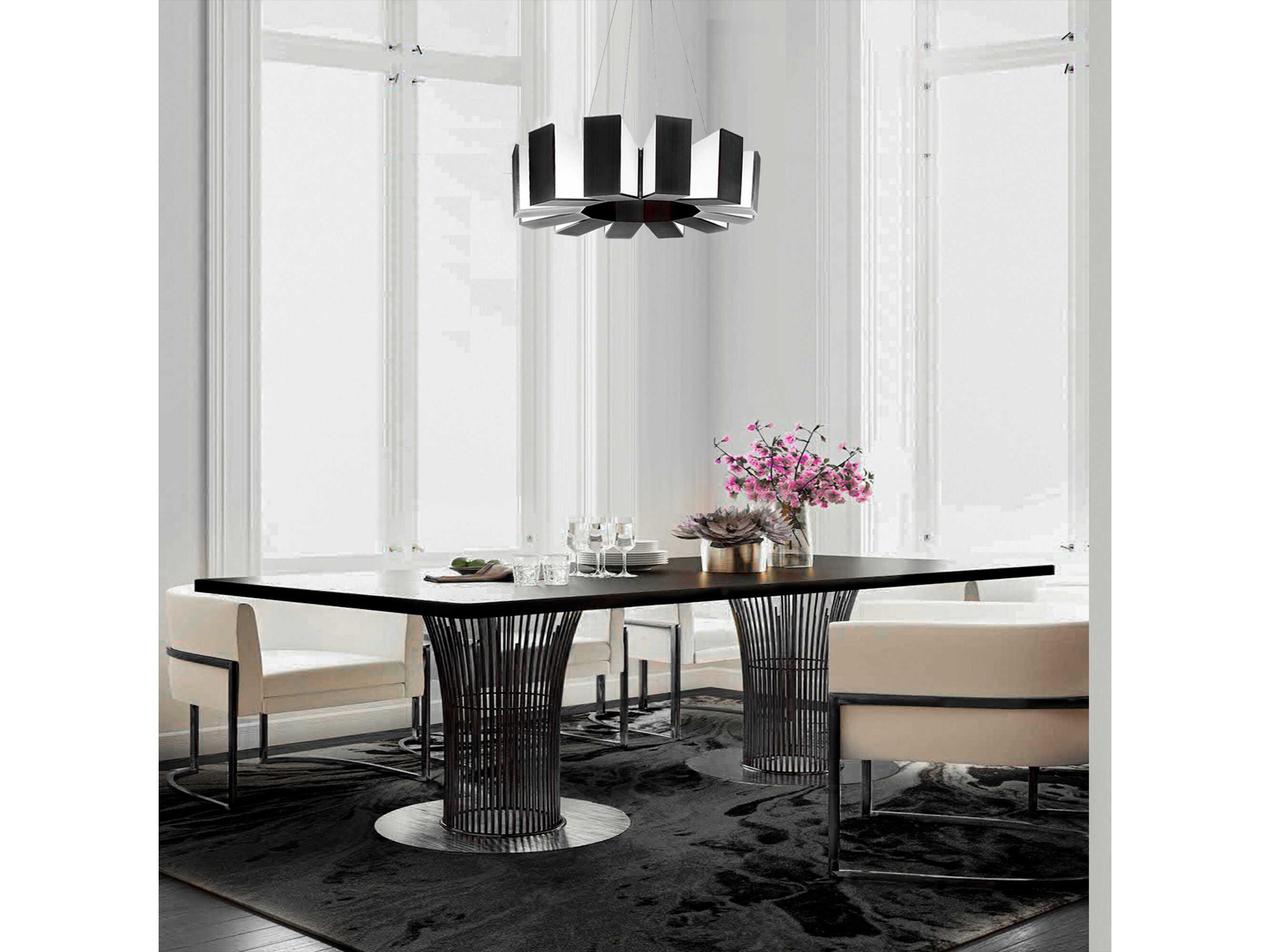 Modern Forms Chronos 12-Light Black LED Pendant