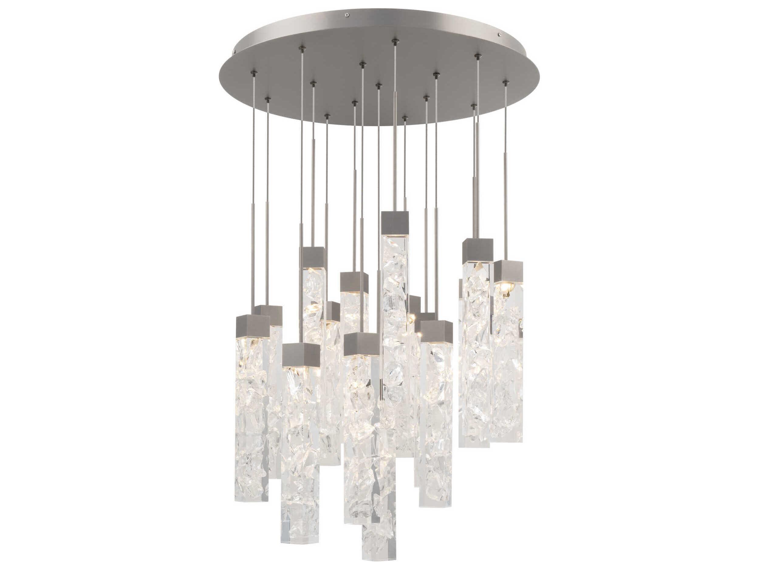 Modern Forms Minx 15-Light Antique Nickel Linear Pendant