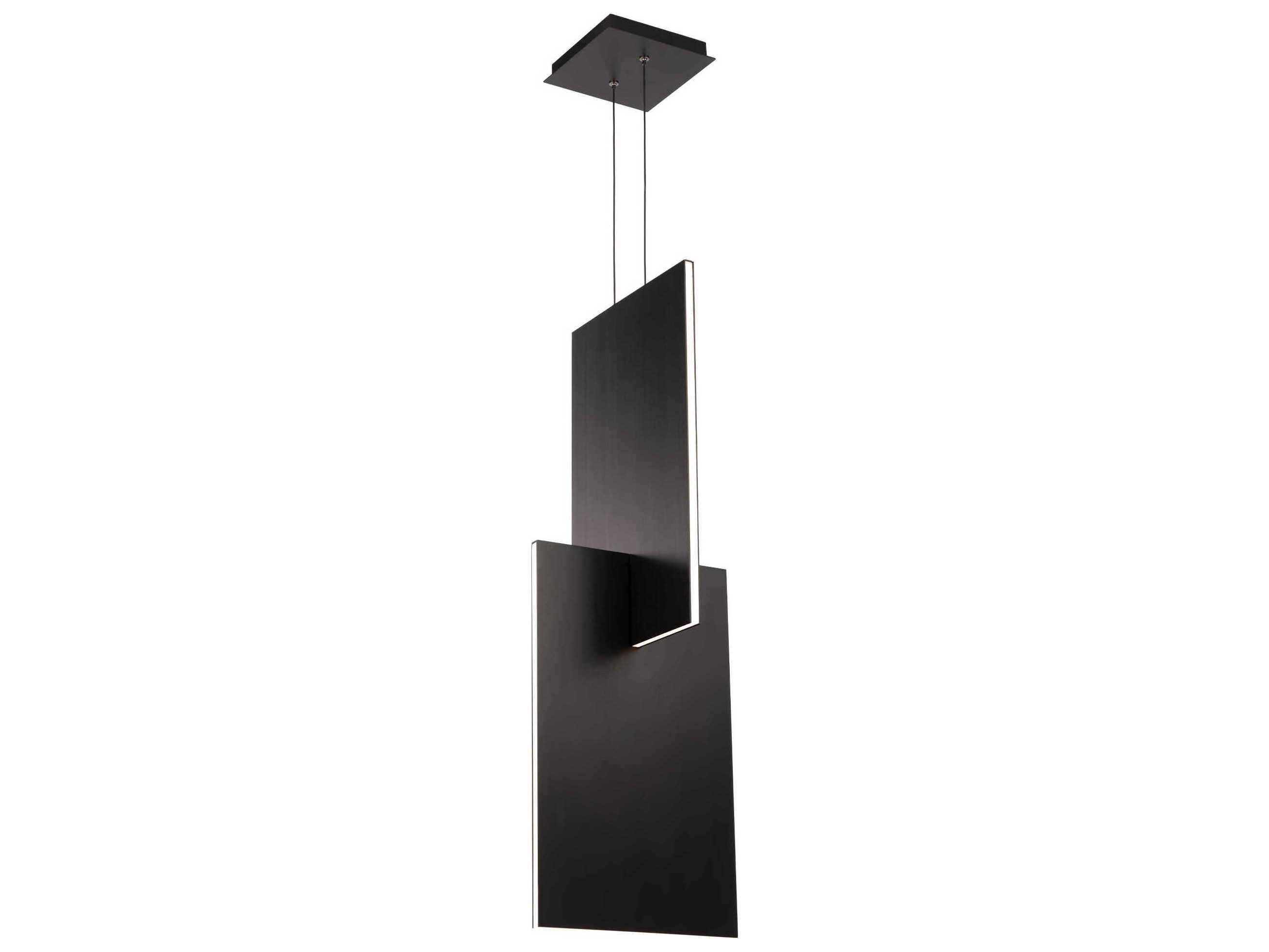 Modern Forms Amari 8-Light Black LED Geometric Mini Pendant