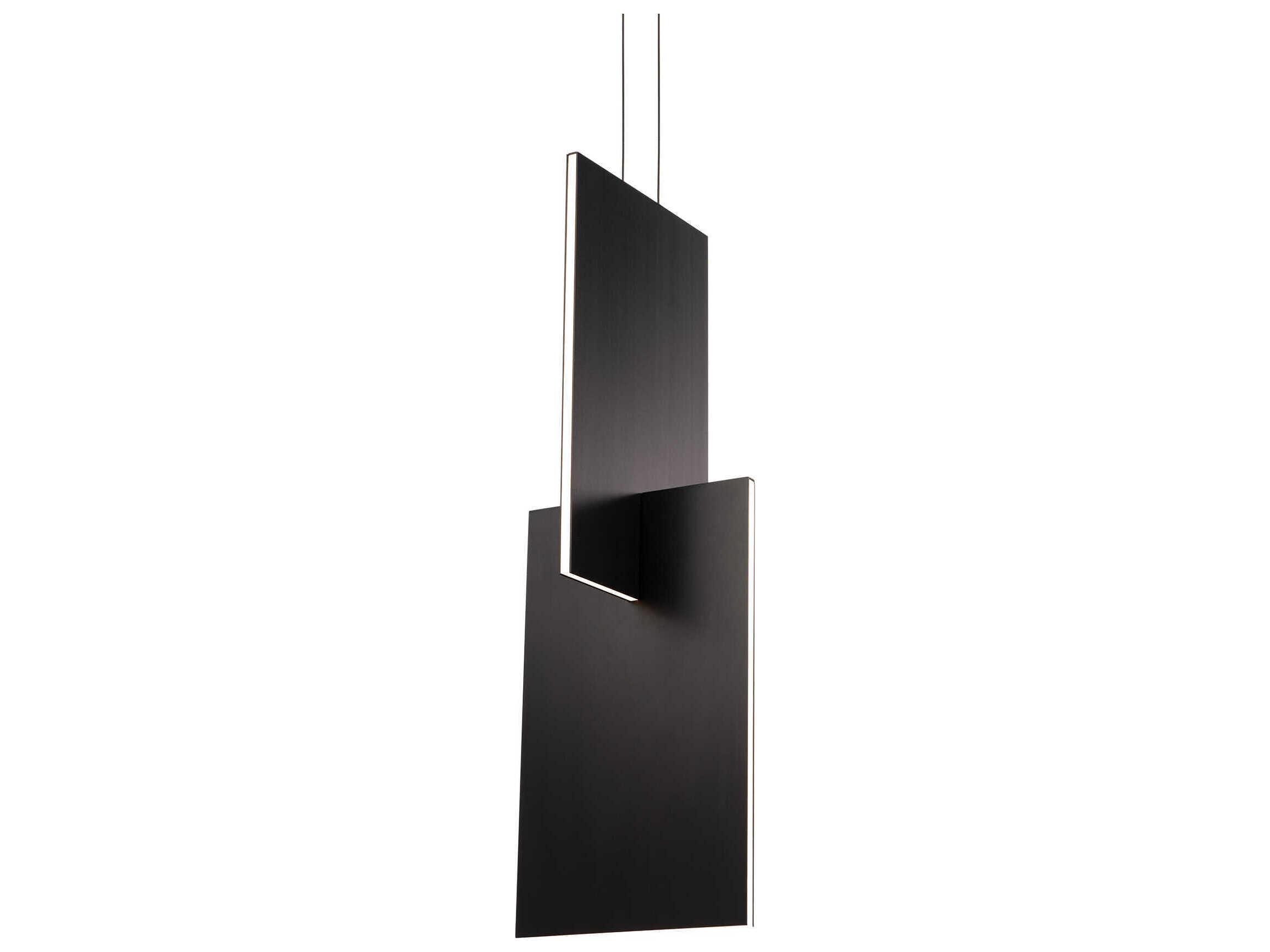 Modern Forms Amari 8-Light Black LED Geometric Mini Pendant