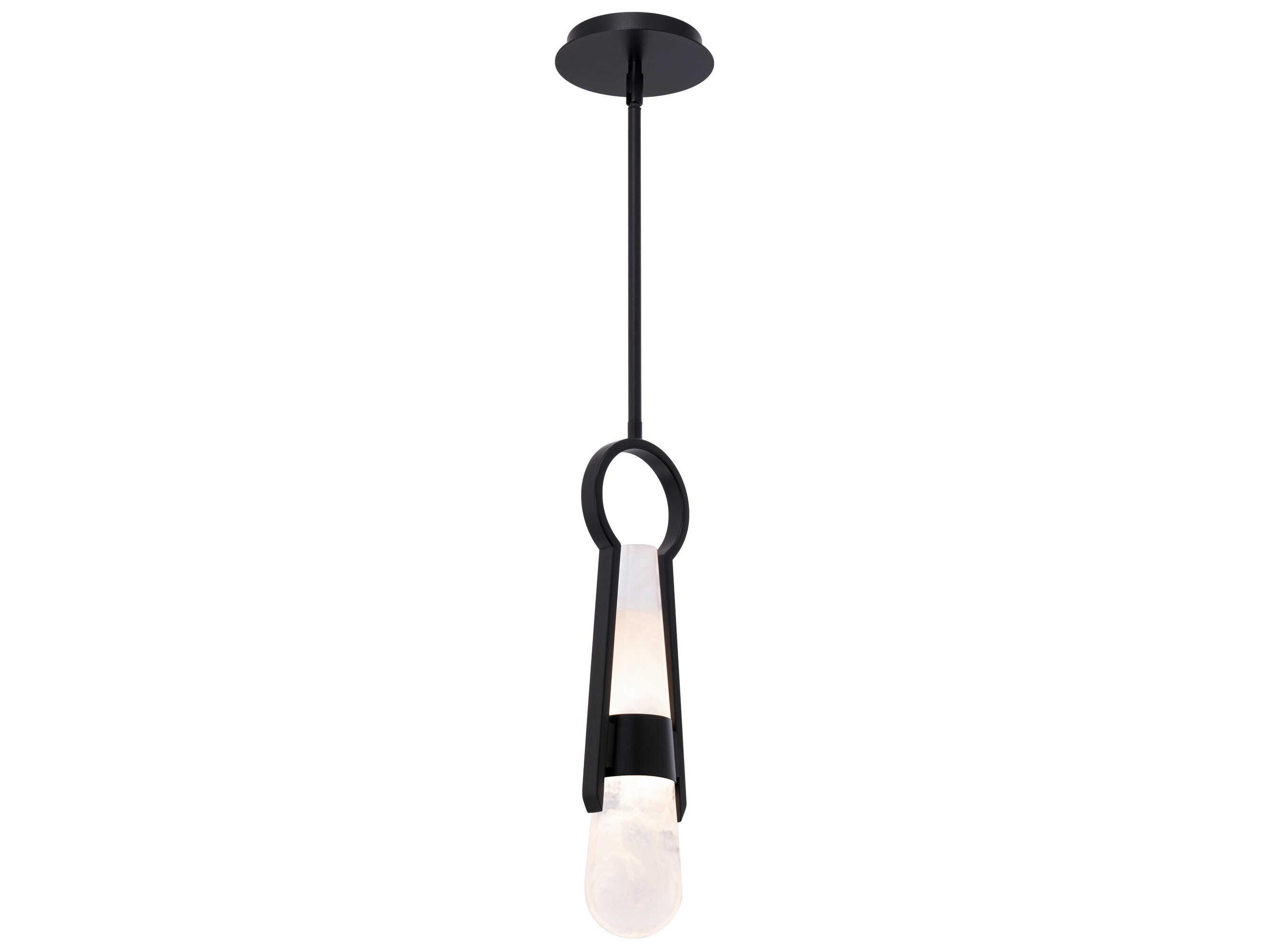 Modern Forms Ezra 2-Light Black LED Mini Pendant