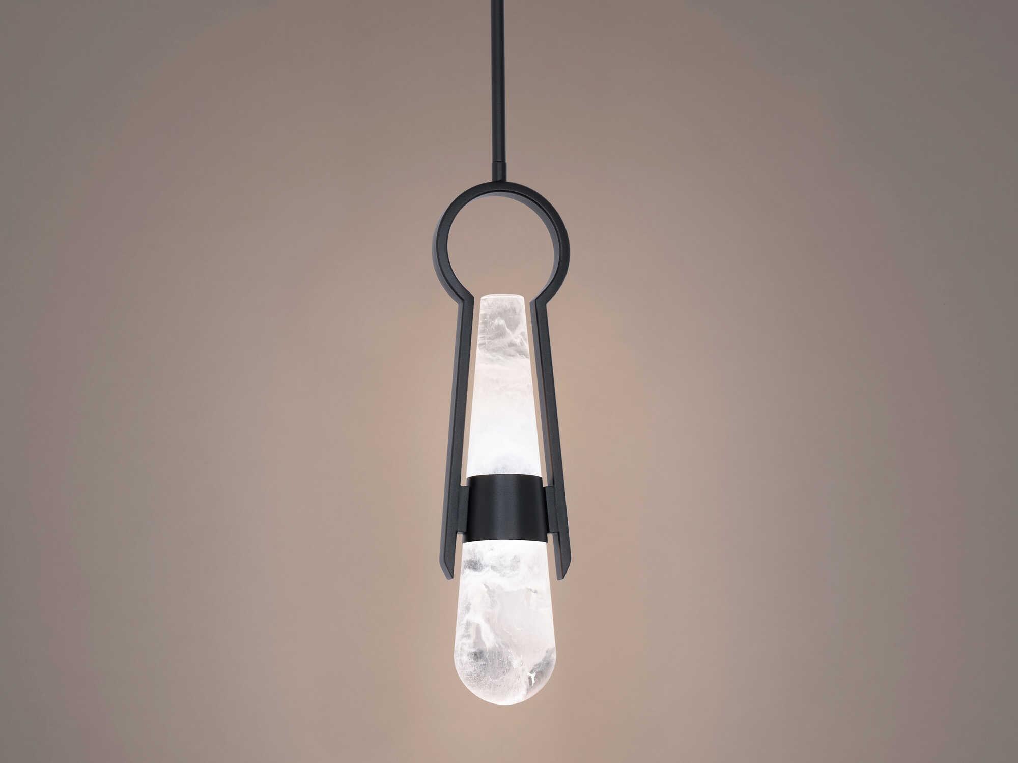 Modern Forms Ezra 2-Light Black LED Mini Pendant