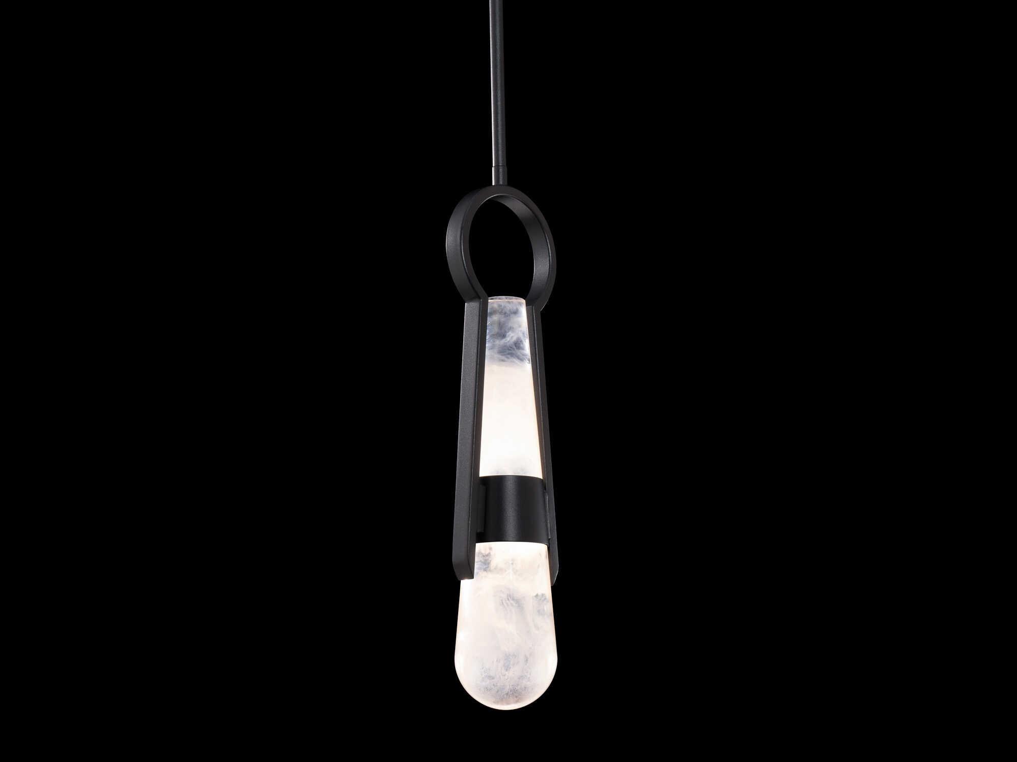 Modern Forms Ezra 2-Light Black LED Mini Pendant