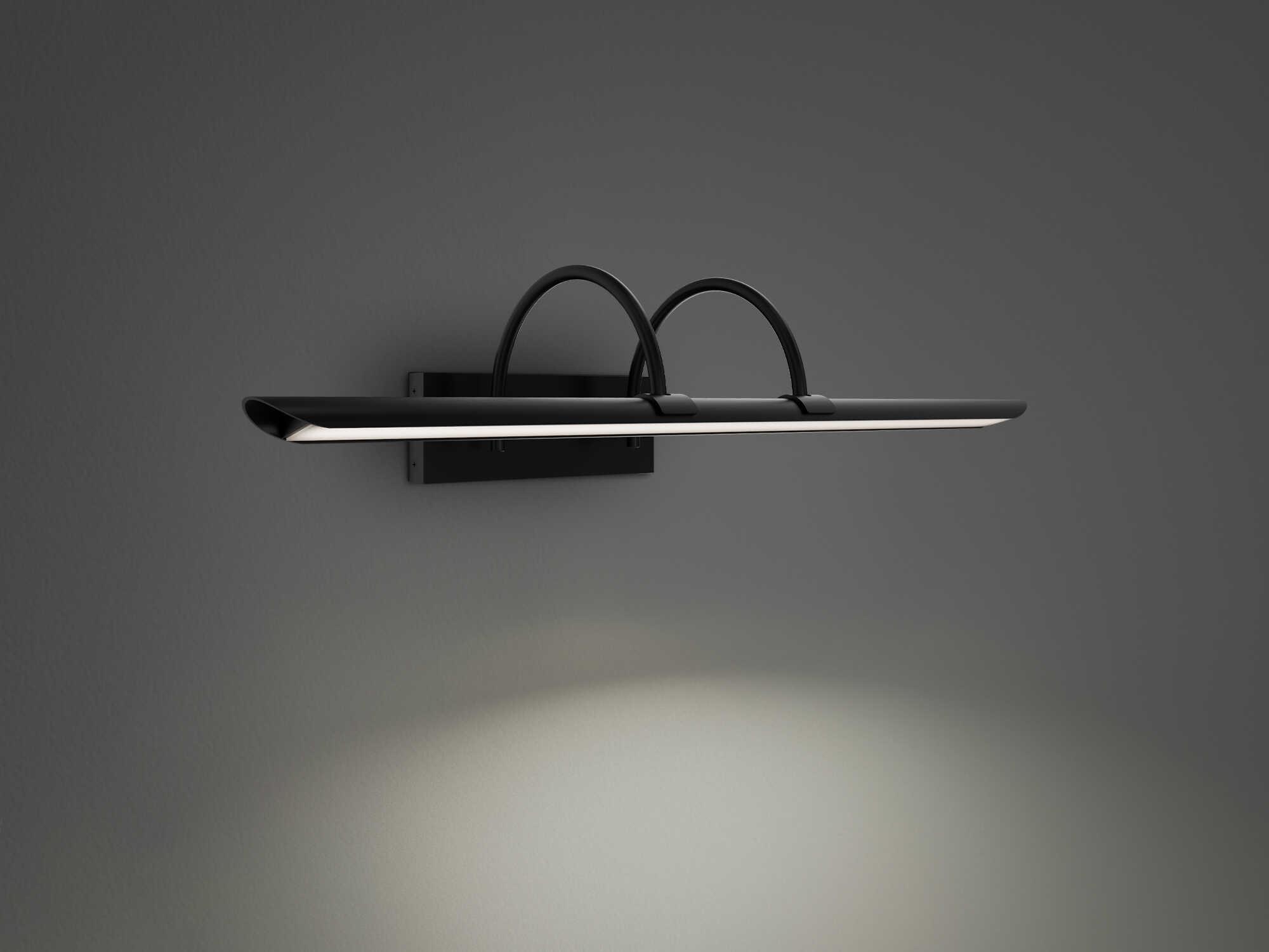 Modern Forms Ansel 1-Light Black Picture Light