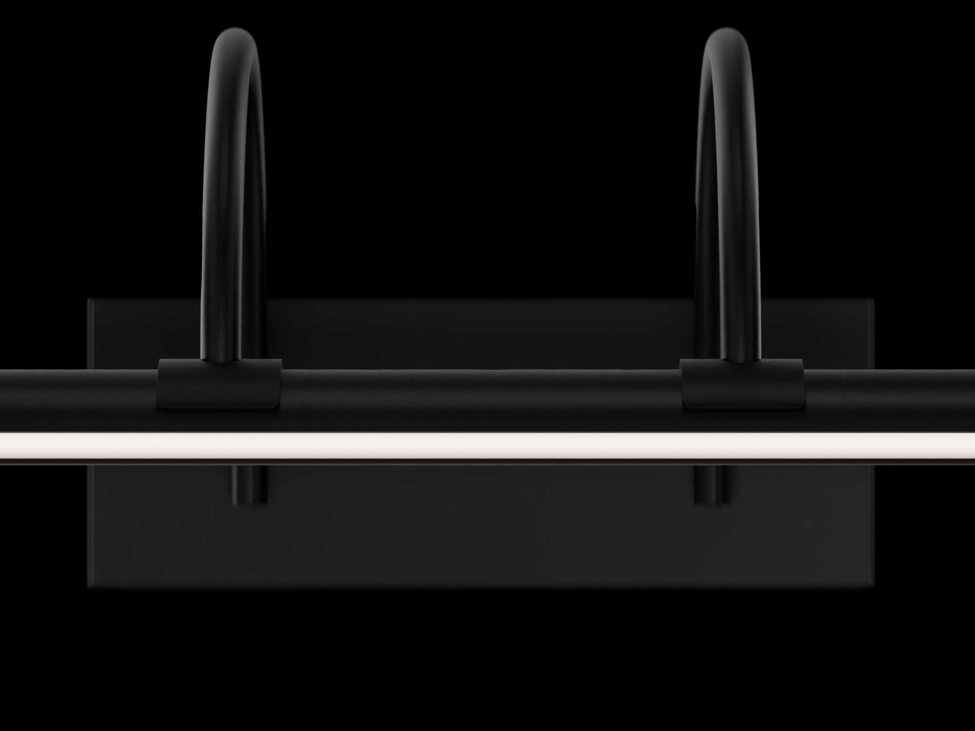 Modern Forms Ansel 1-Light Black Picture Light