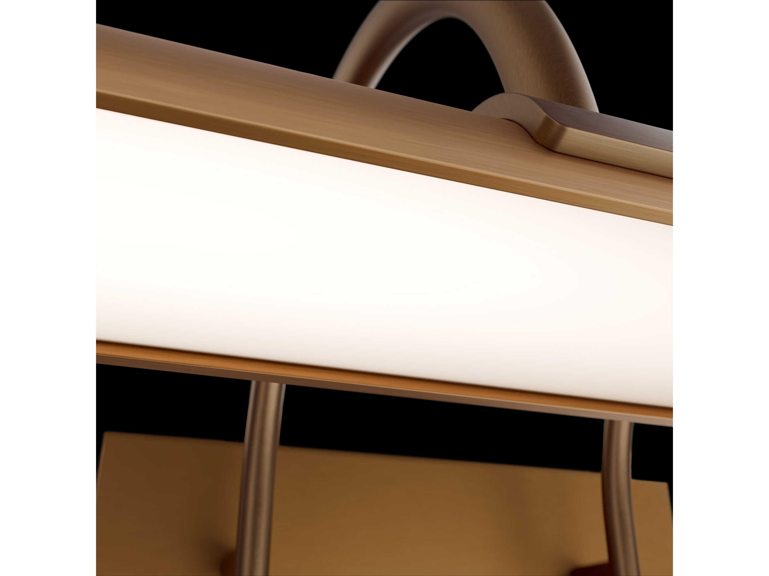 Modern Forms Ansel 1-Light Aged Brass Picture Light