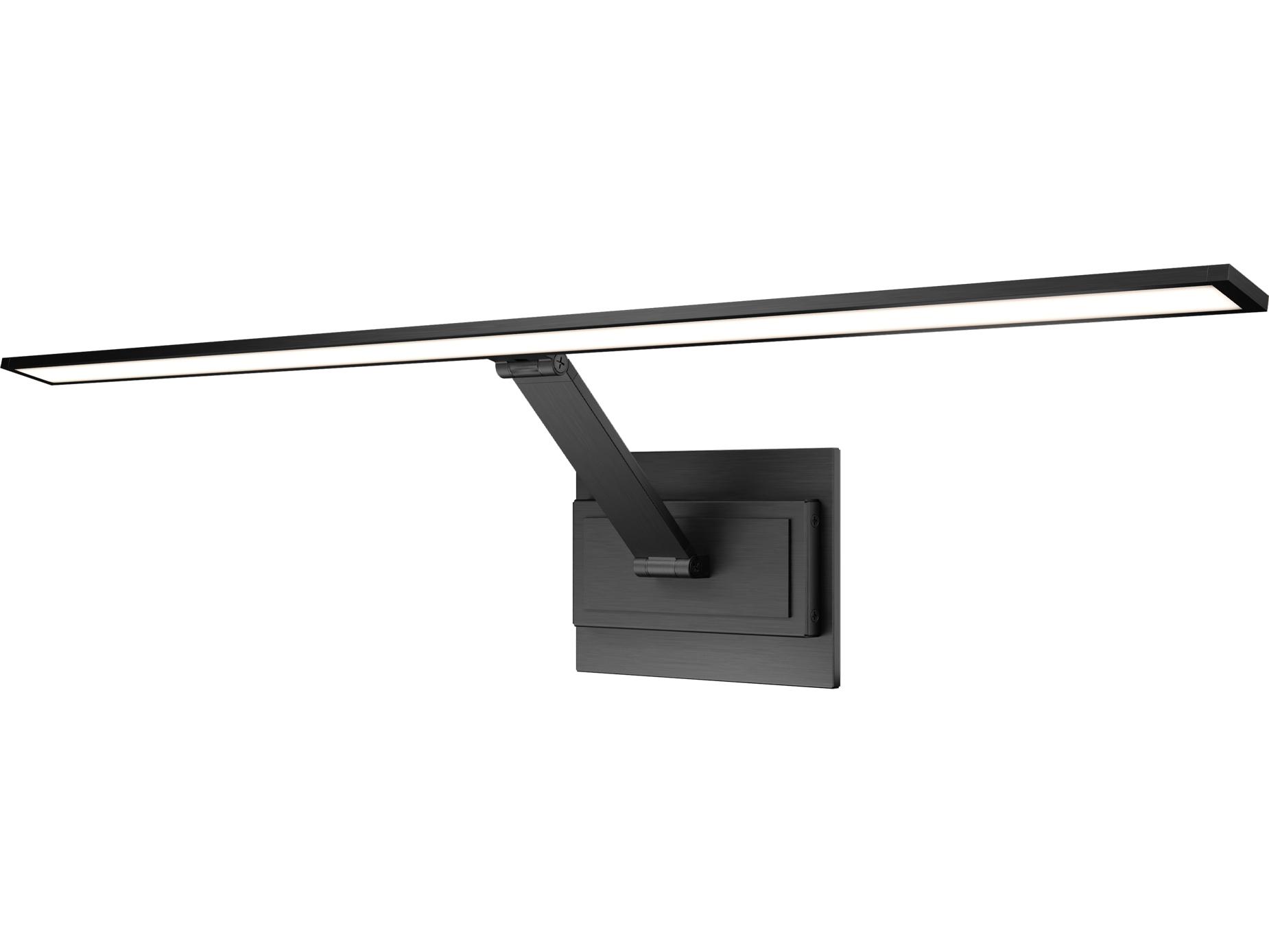 Modern Forms Inlet 1-Light Black Picture Light