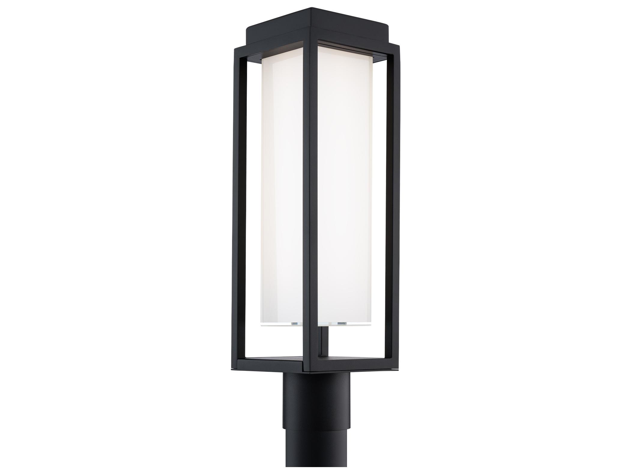 Modern Forms Framed 1-Light Outdoor Post Light