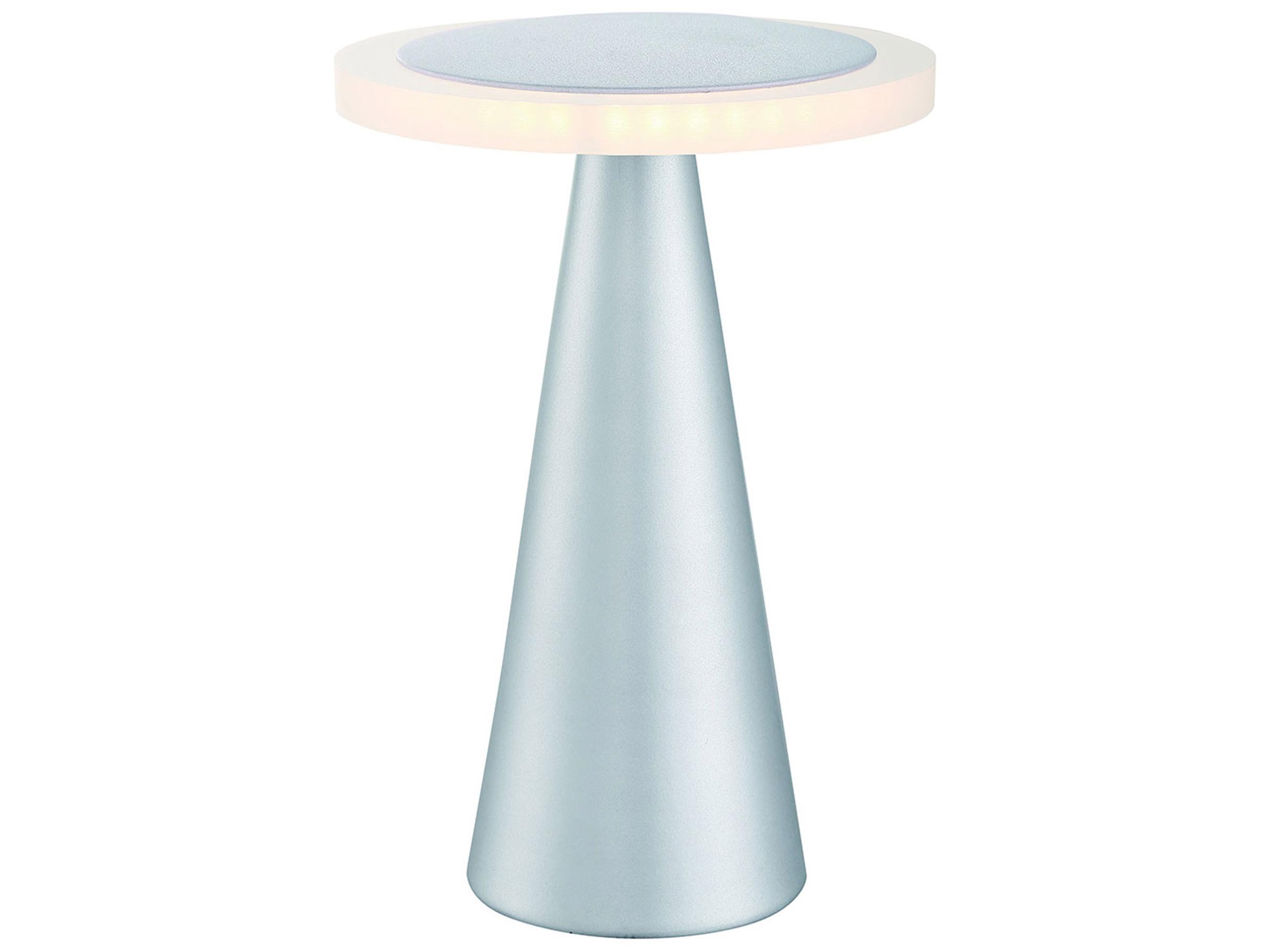 Modern Forms Cute Titanium Silver LED Table Lamp