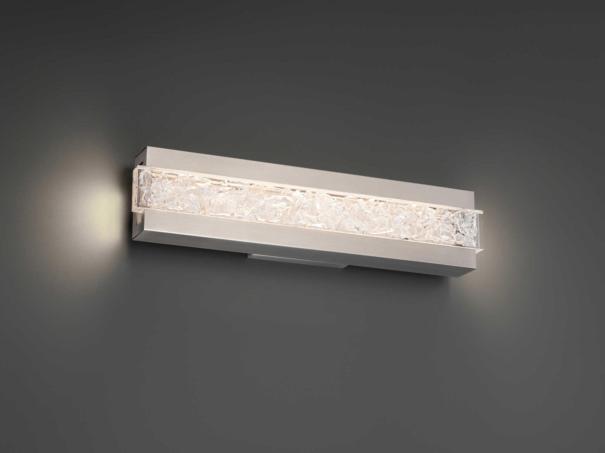 Modern Forms Posh 1-Light Brushed Nickel Vanity Light