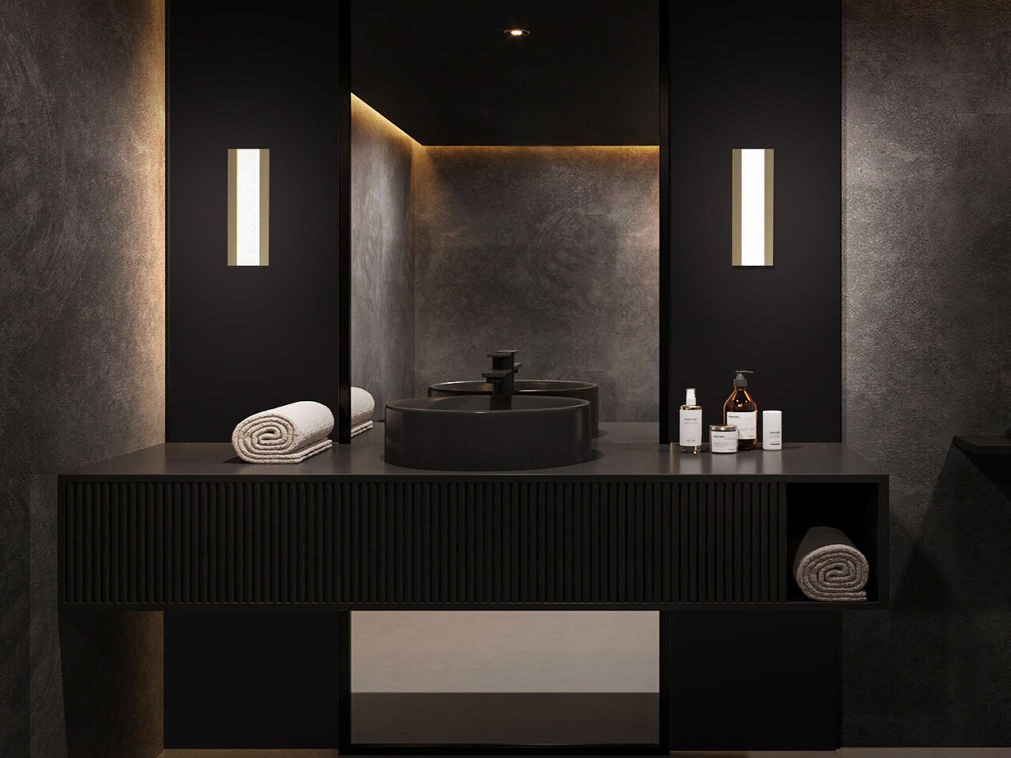 Modern Forms Posh 1-Light Brushed Nickel Vanity Light