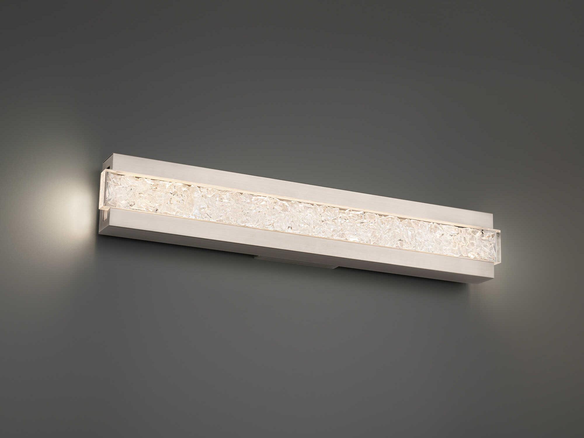 Modern Forms Posh 1-Light Brushed Nickel Vanity Light