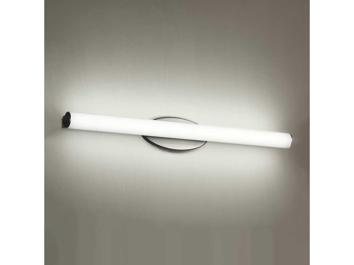 Modern Forms Mini Loft 1-Light Brushed Nickel LED Vanity Light