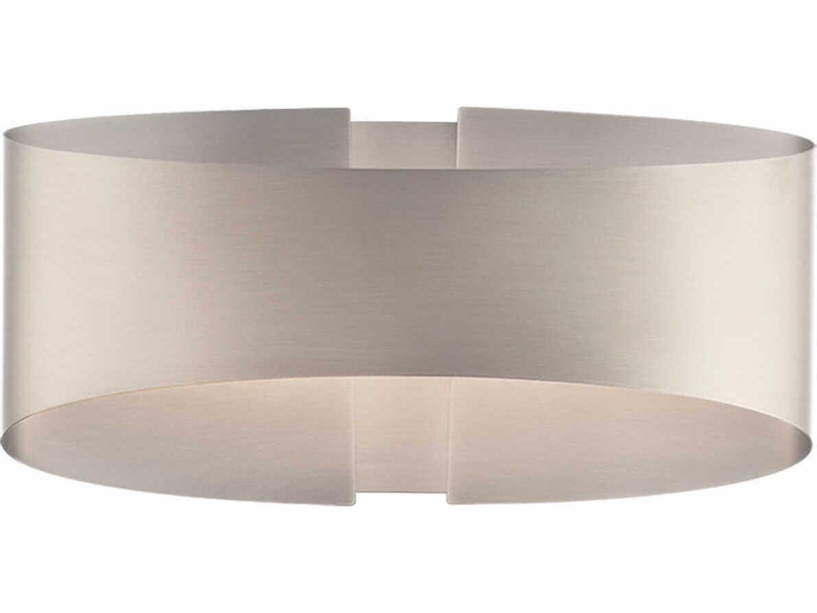 Modern Forms Swerve 1-Light Brushed Nickel LED Wall Sconce