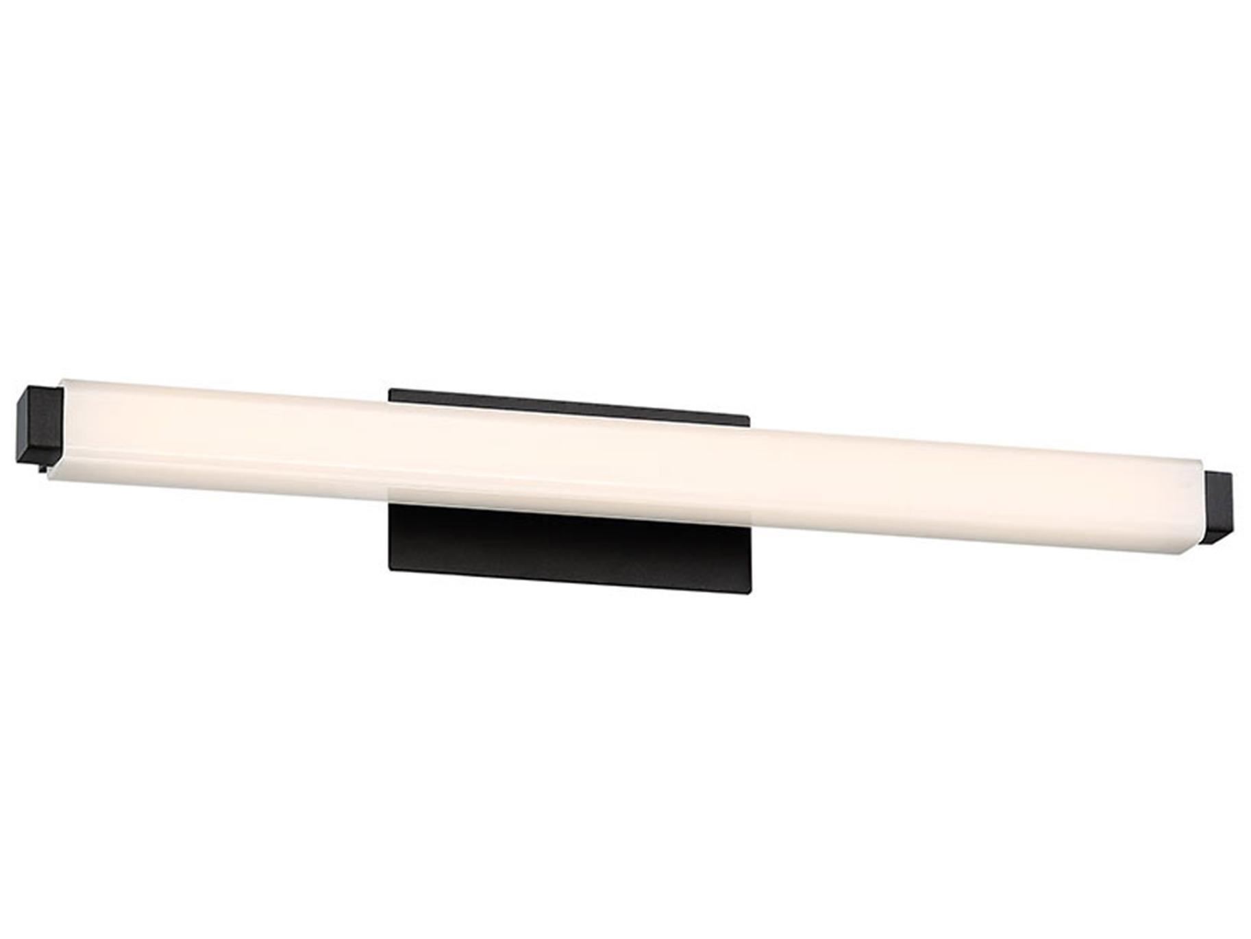 Modern Forms Mini Vogue 1-Light Black LED Vanity Light