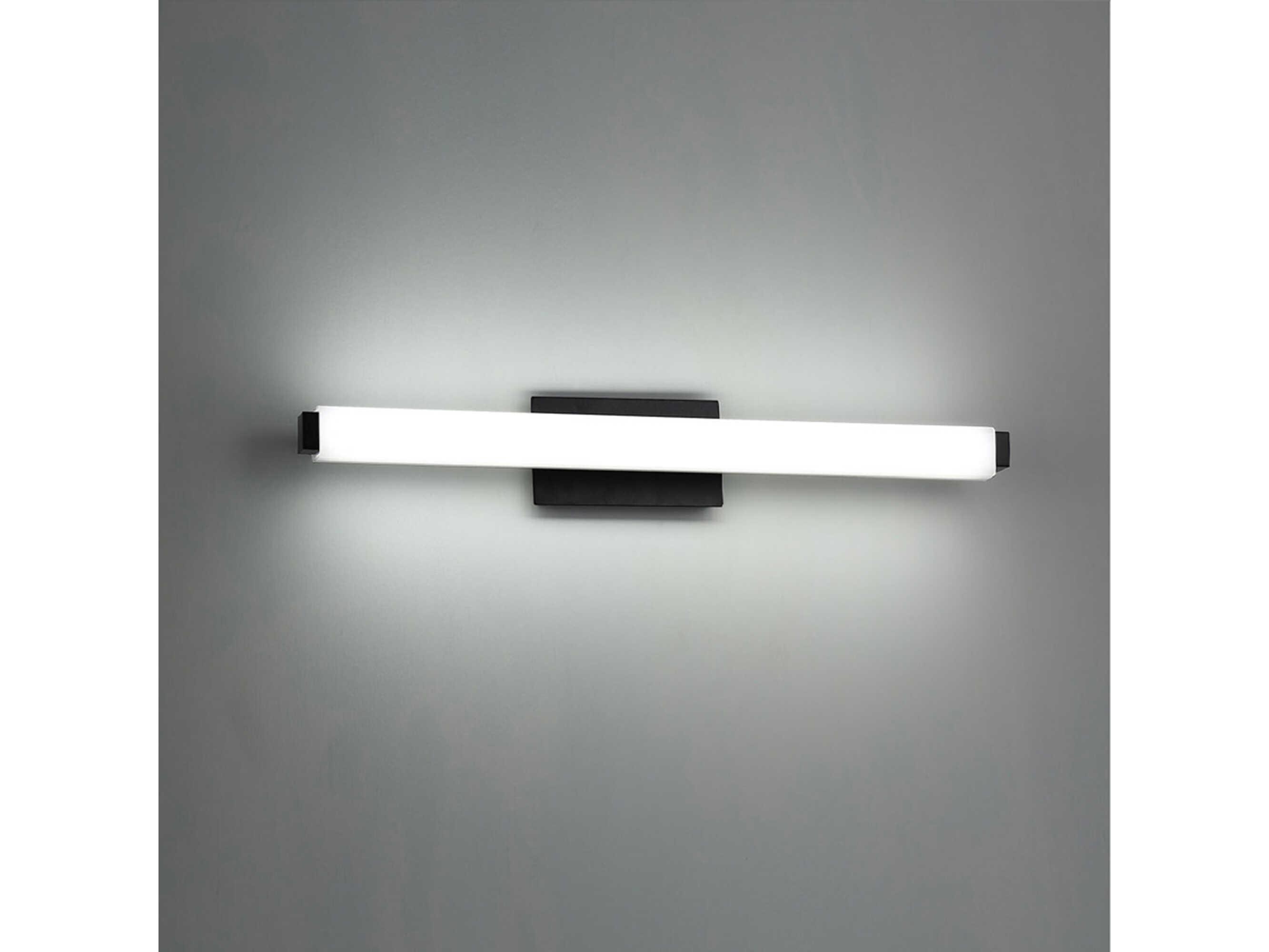 Modern Forms Mini Vogue 1-Light Black LED Vanity Light