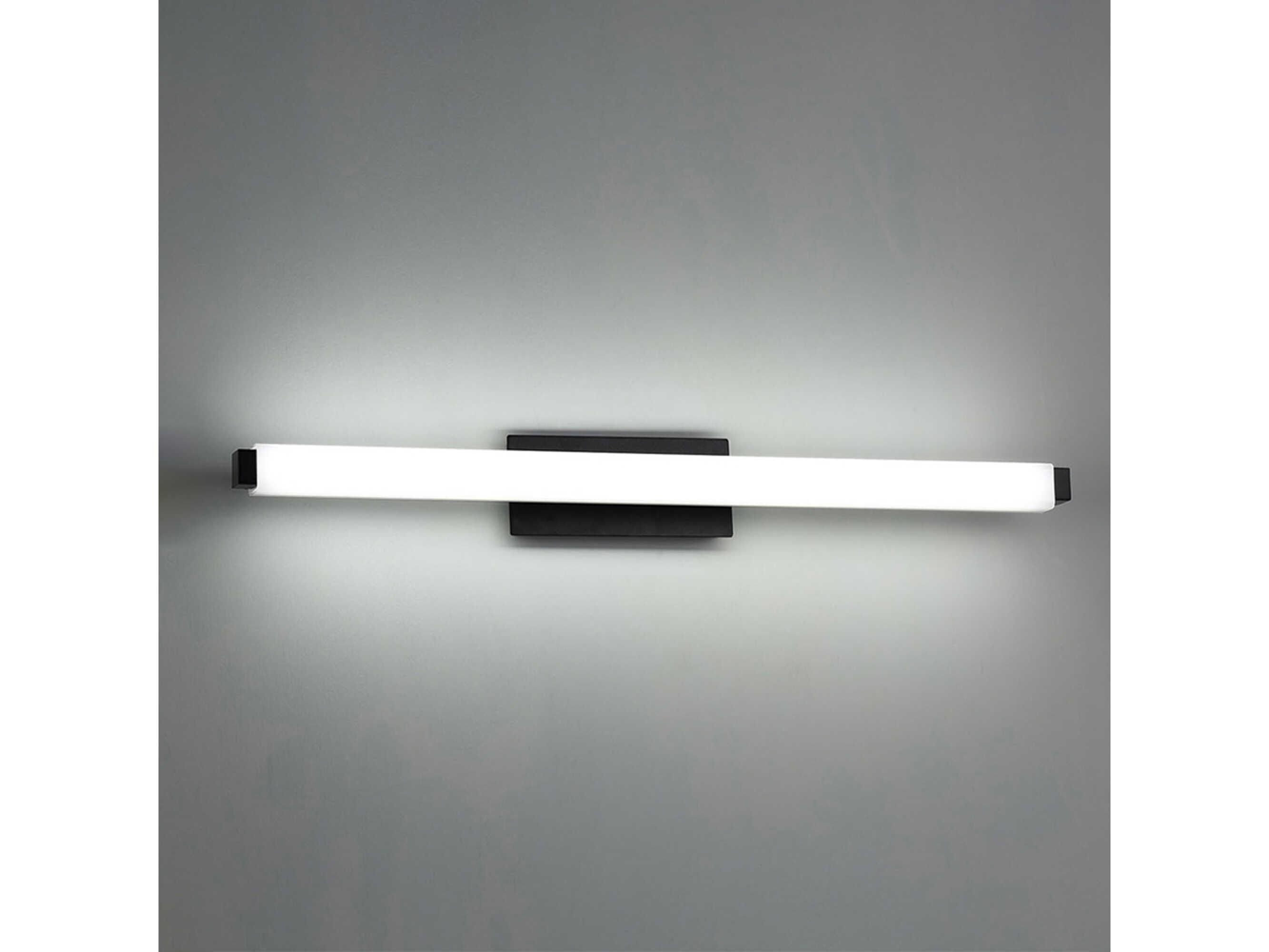 Modern Forms Mini Vogue 1-Light Black LED Vanity Light