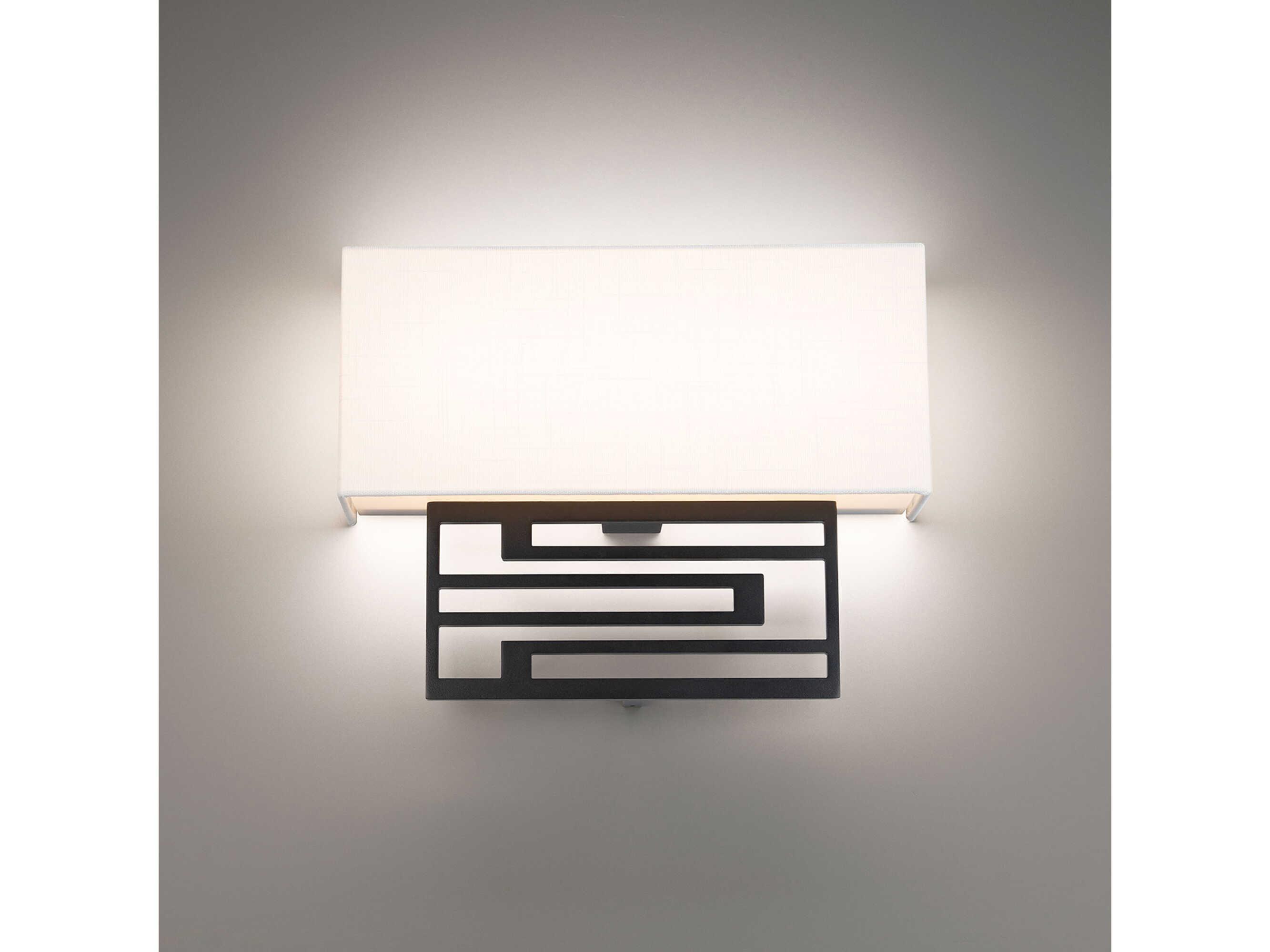 Modern Forms Vander 1-Light Black LED Wall Sconce