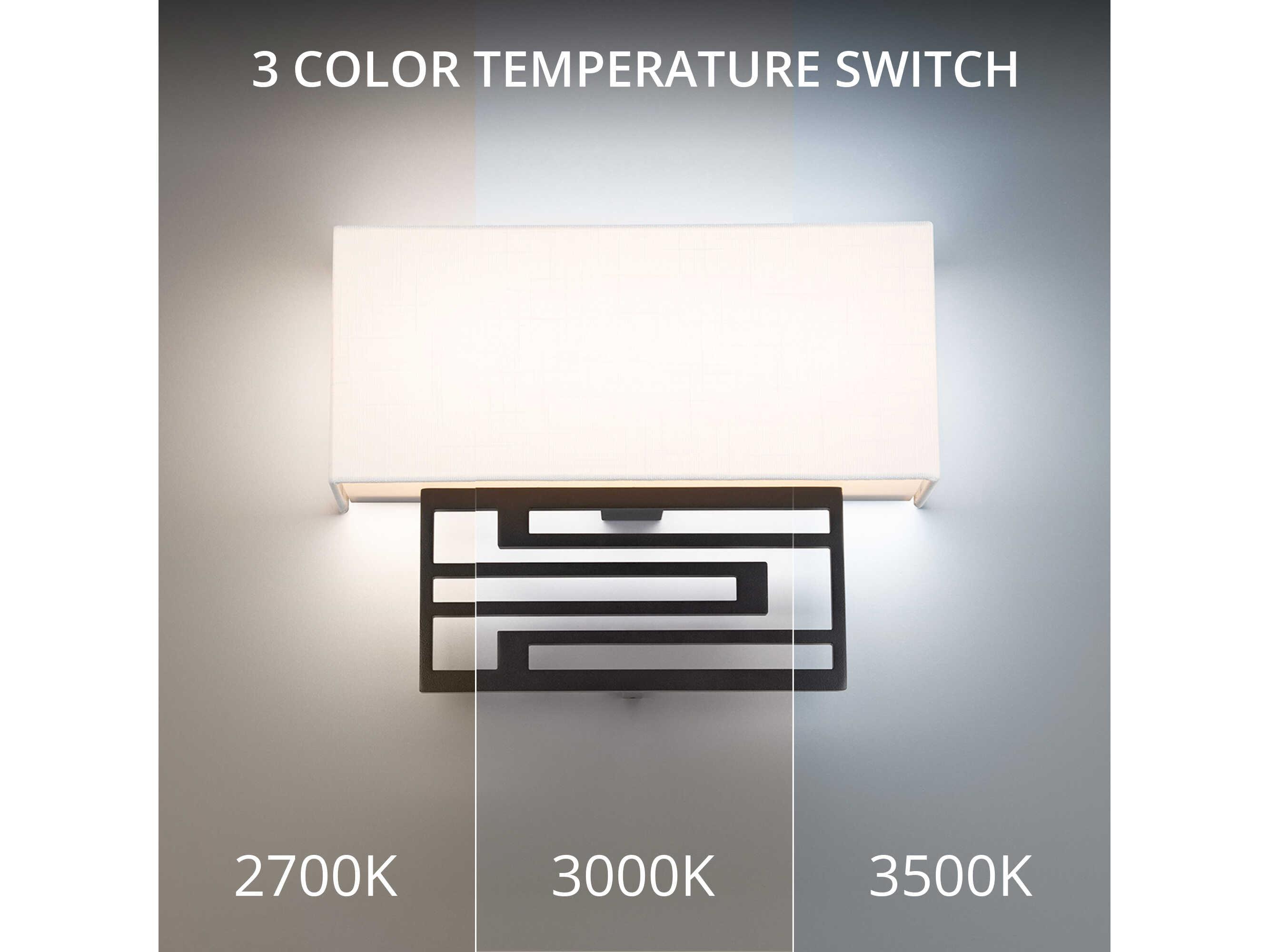 Modern Forms Vander 1-Light Black LED Wall Sconce